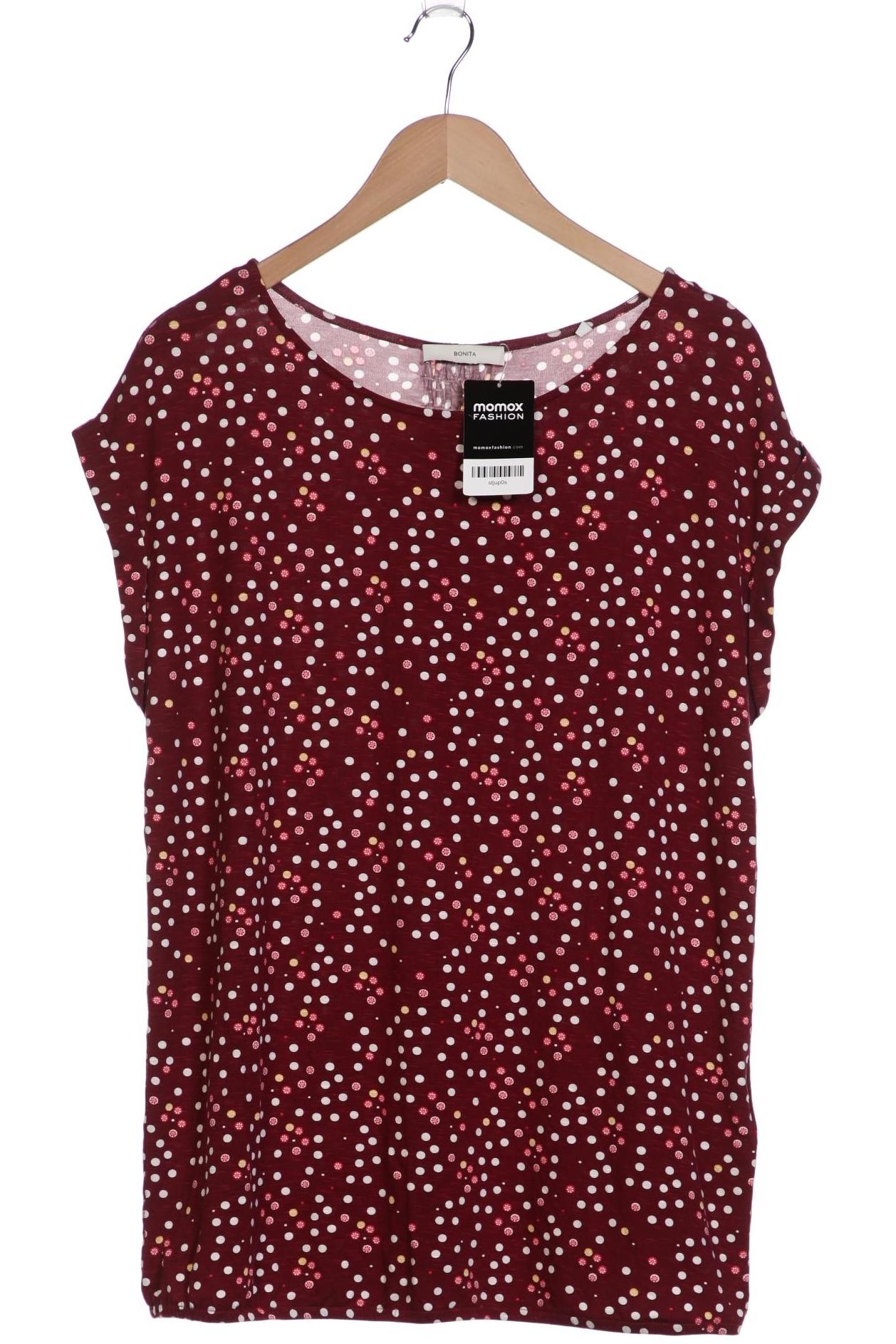 

Bonita Damen T-Shirt, bordeaux, Gr. 42