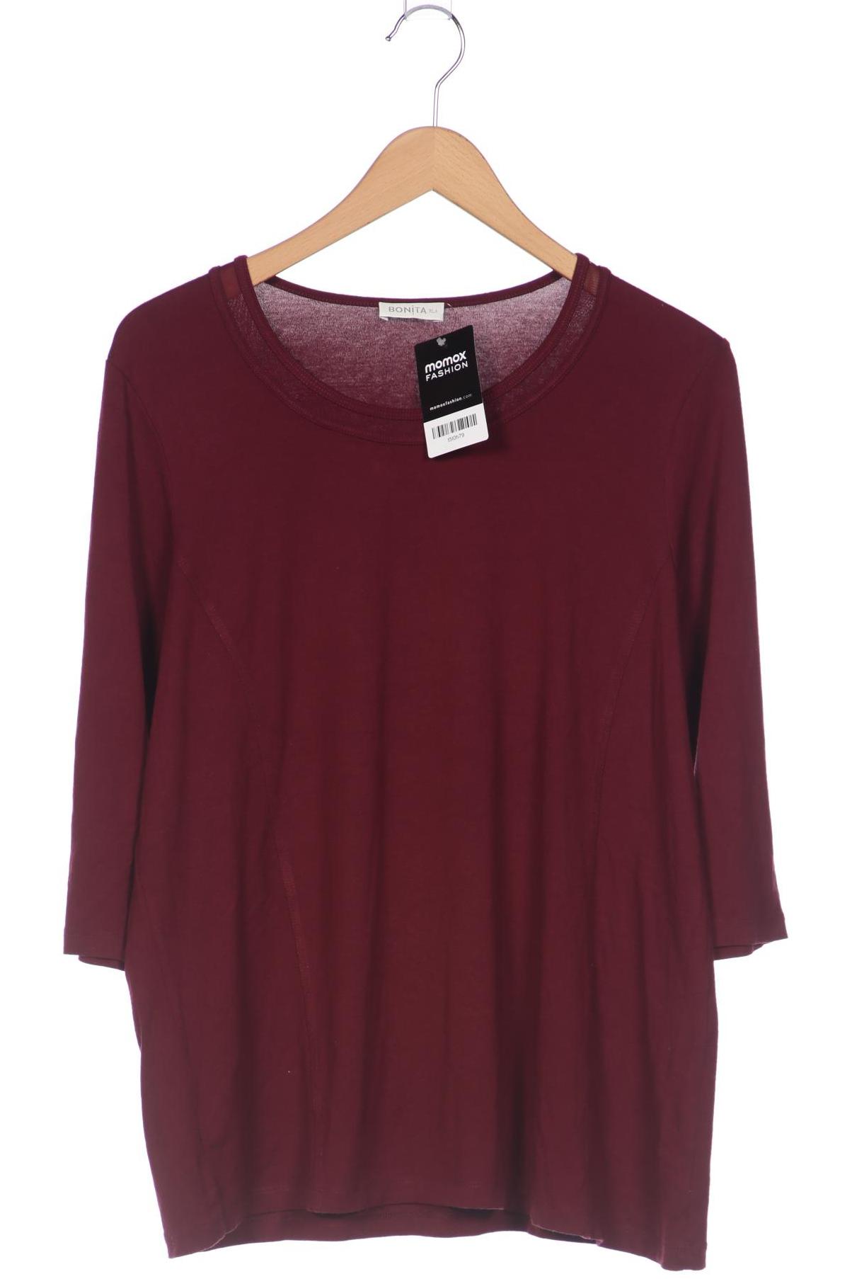 

Bonita Damen T-Shirt, bordeaux, Gr. 44