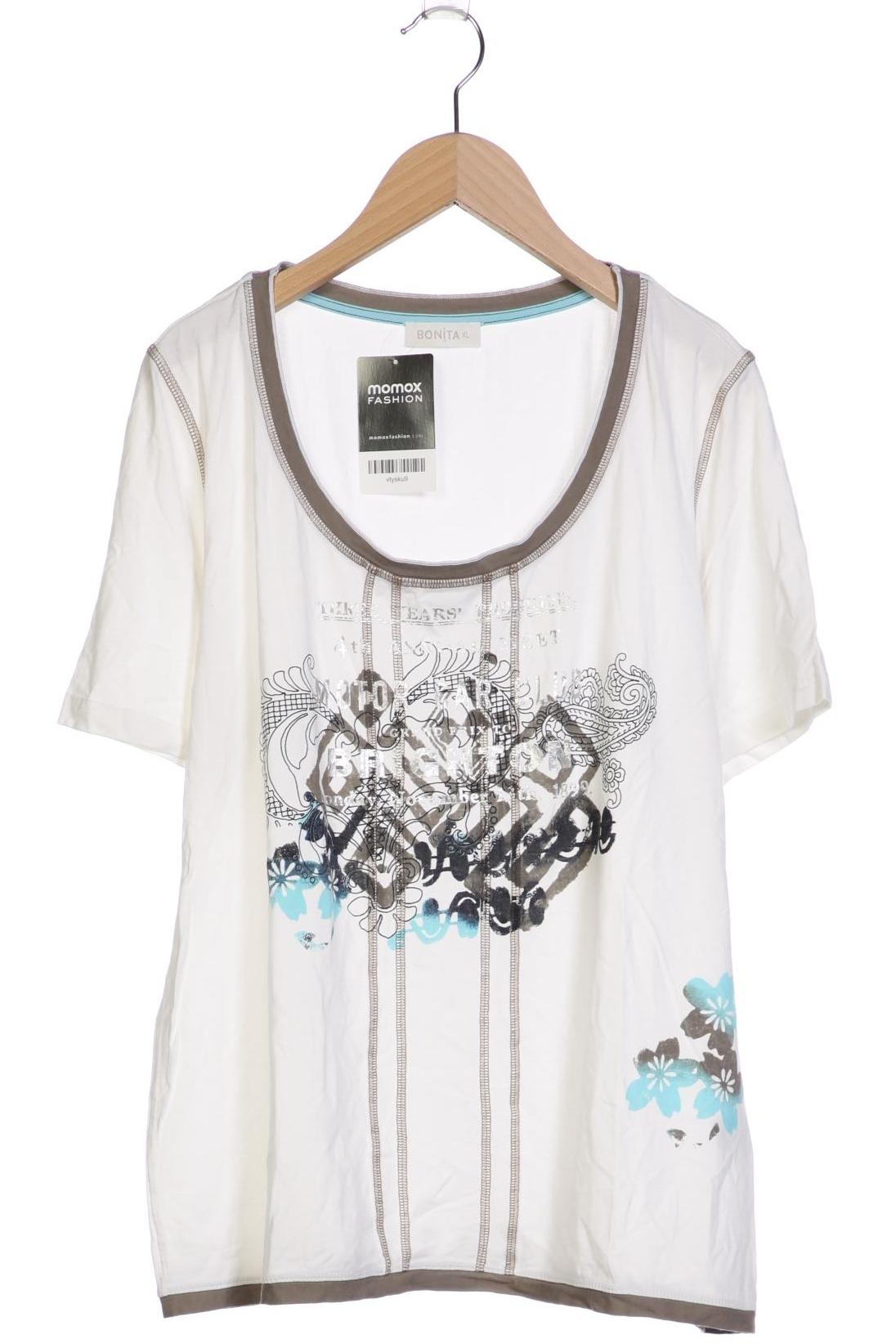 

Bonita Damen T-Shirt, cremeweiß, Gr. 44