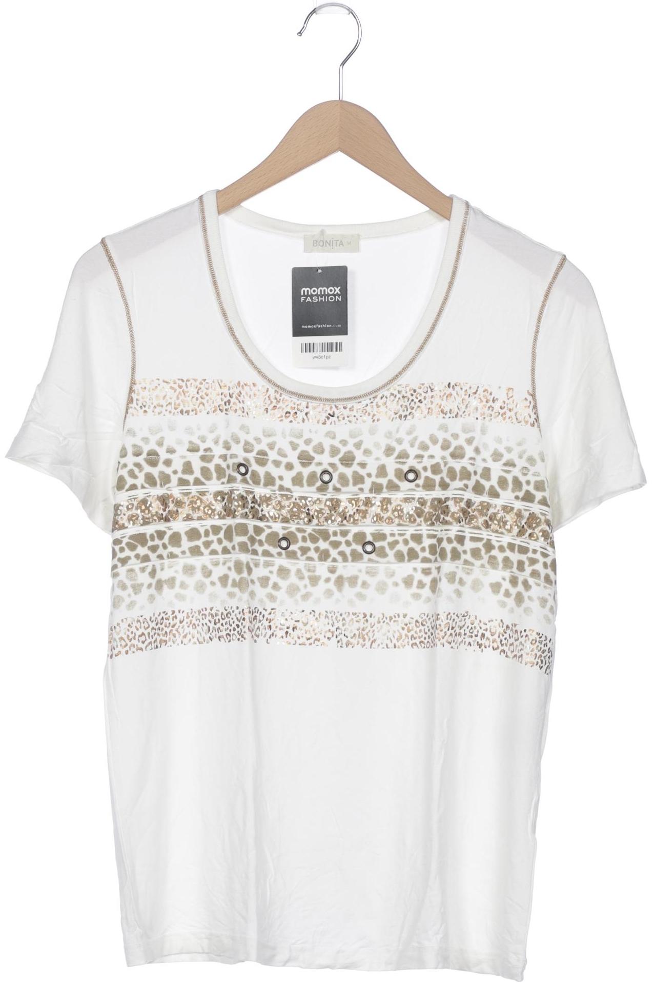 

Bonita Damen T-Shirt, cremeweiß, Gr. 38