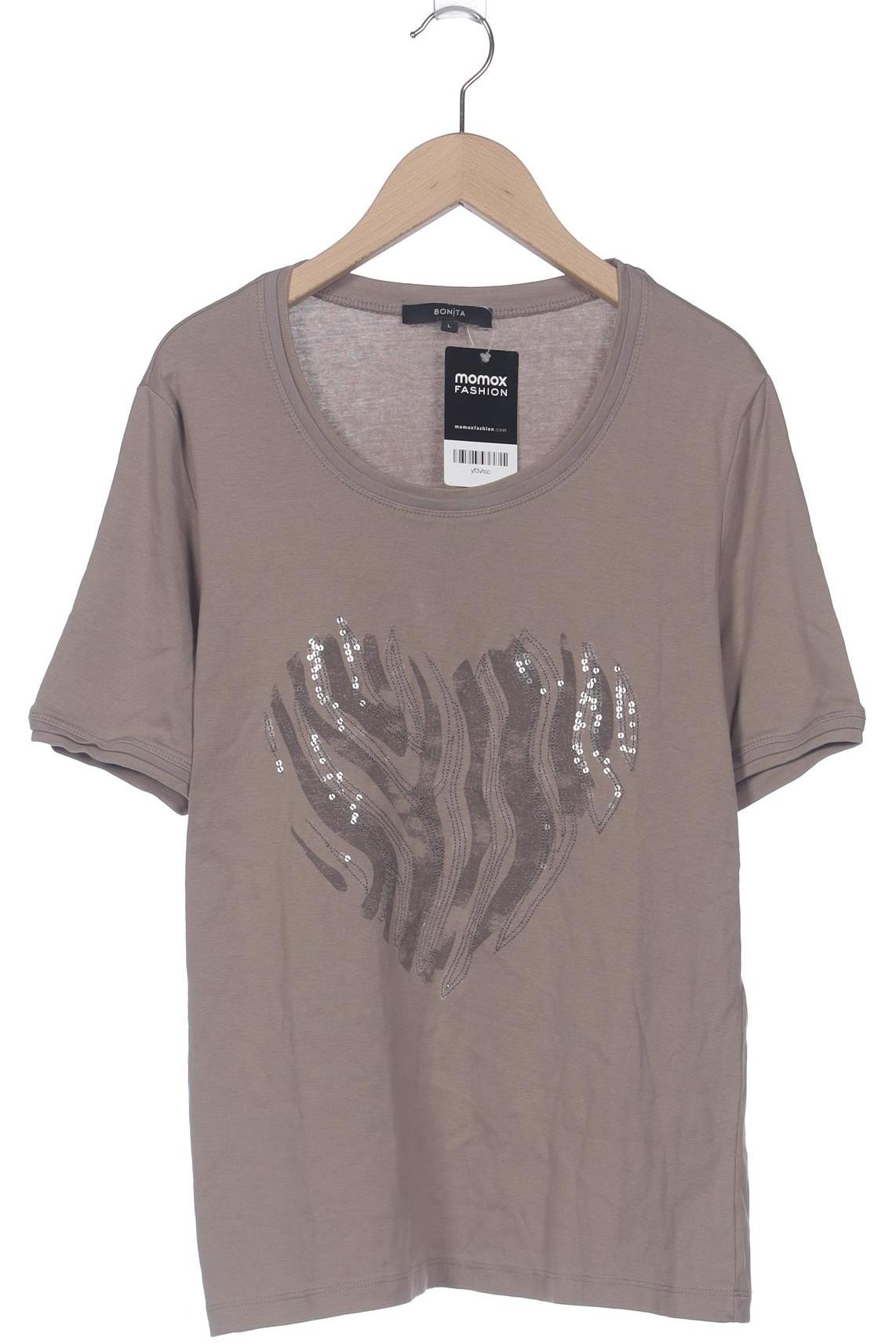 

Bonita Damen T-Shirt, braun, Gr. 42