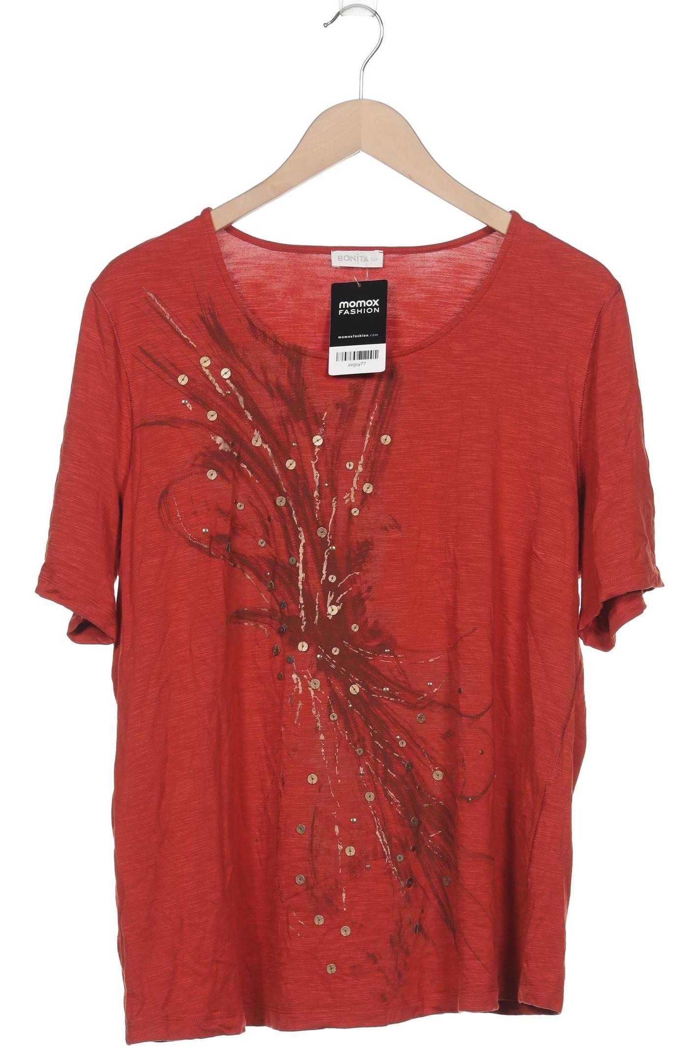 

Bonita Damen T-Shirt, rot, Gr. 44