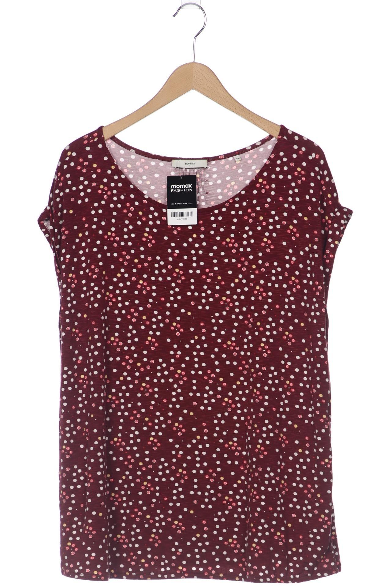 

Bonita Damen T-Shirt, bordeaux, Gr. 44