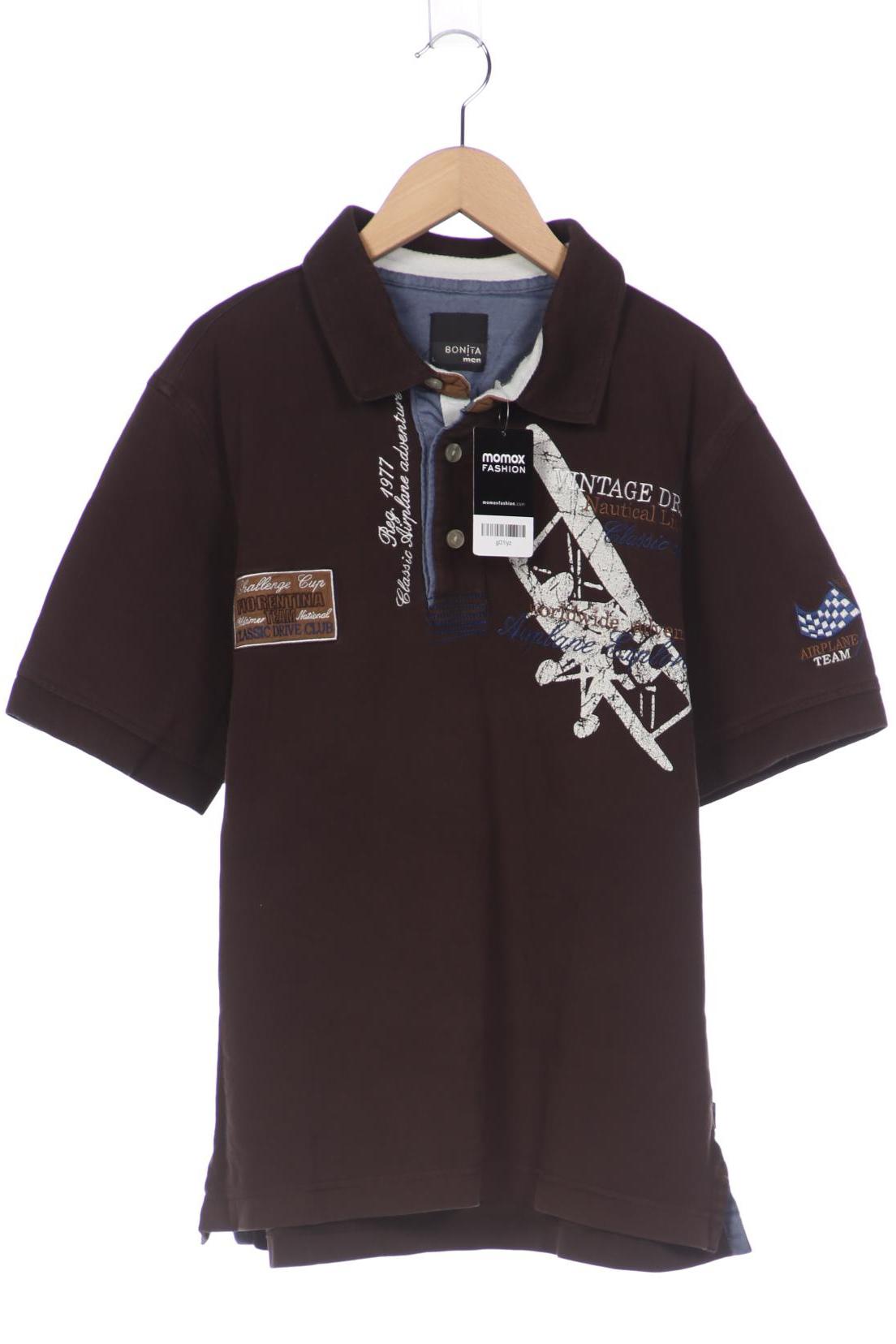 

Bonita men Herren Poloshirt, braun