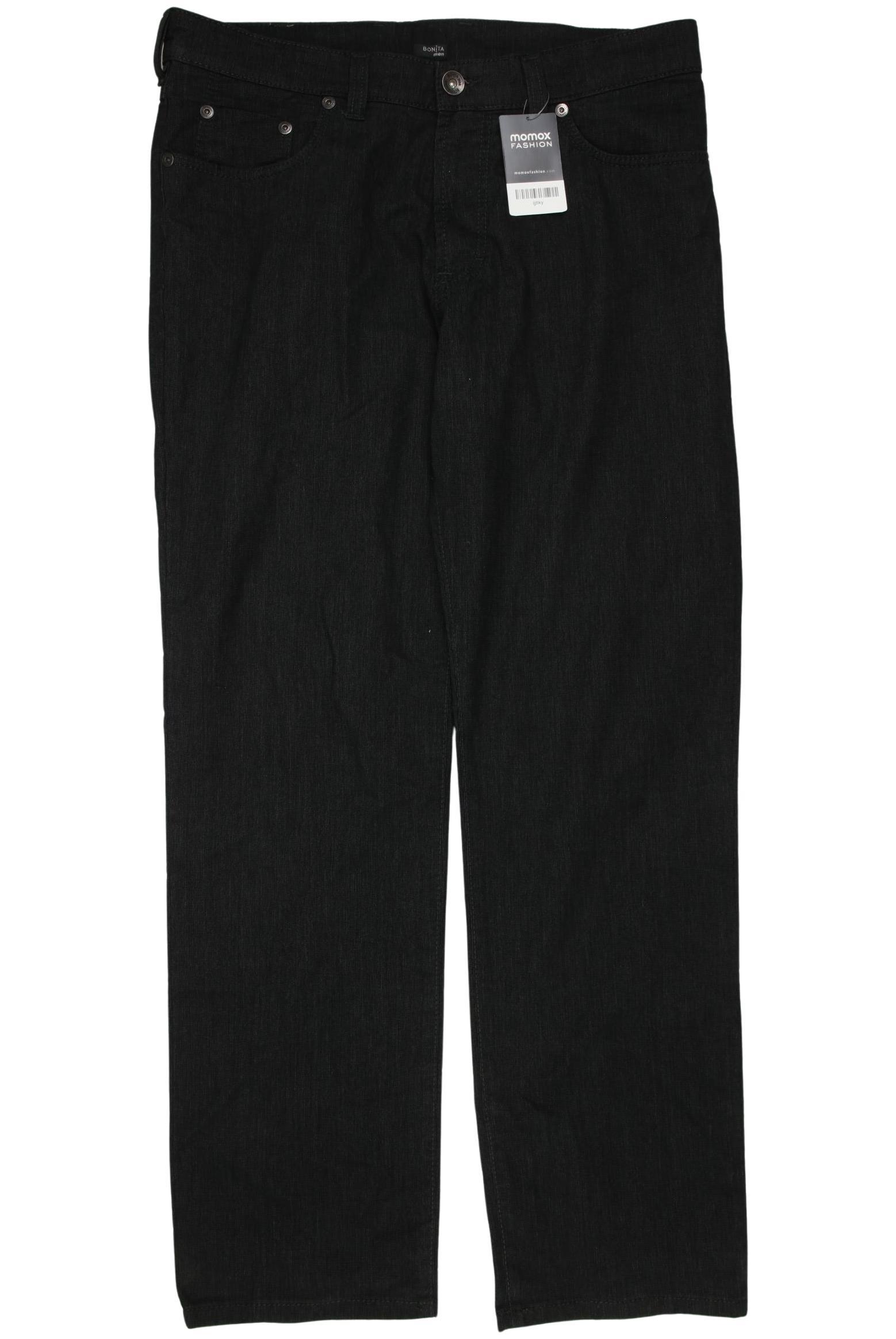 

Bonita men Herren Stoffhose, schwarz, Gr. 52