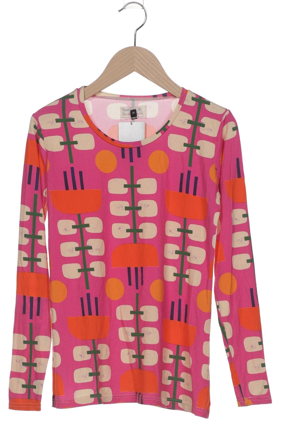 

Bonnie & Buttermilk Damen Langarmshirt, pink, Gr. 36