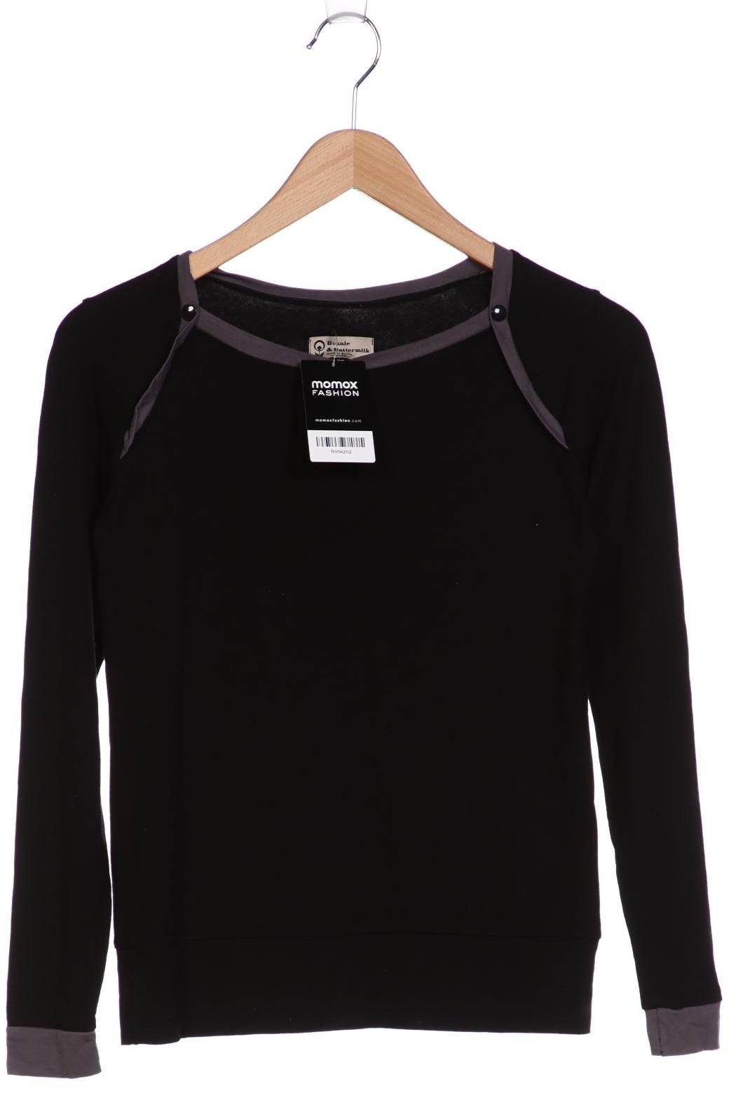 

Bonnie & Buttermilk Damen Langarmshirt, schwarz, Gr. 36
