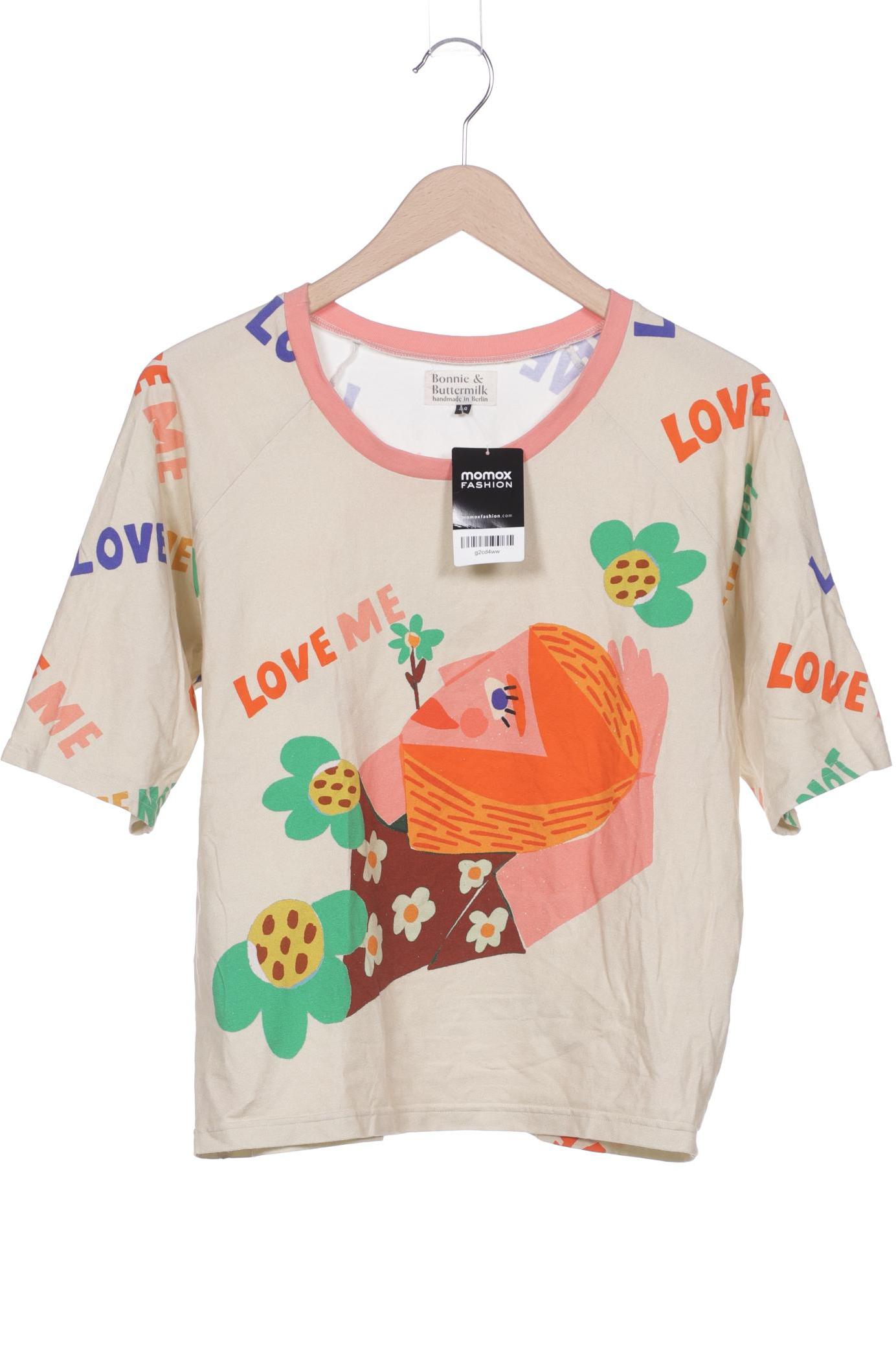 

Bonnie & Buttermilk Damen T-Shirt, cremeweiß, Gr. 38