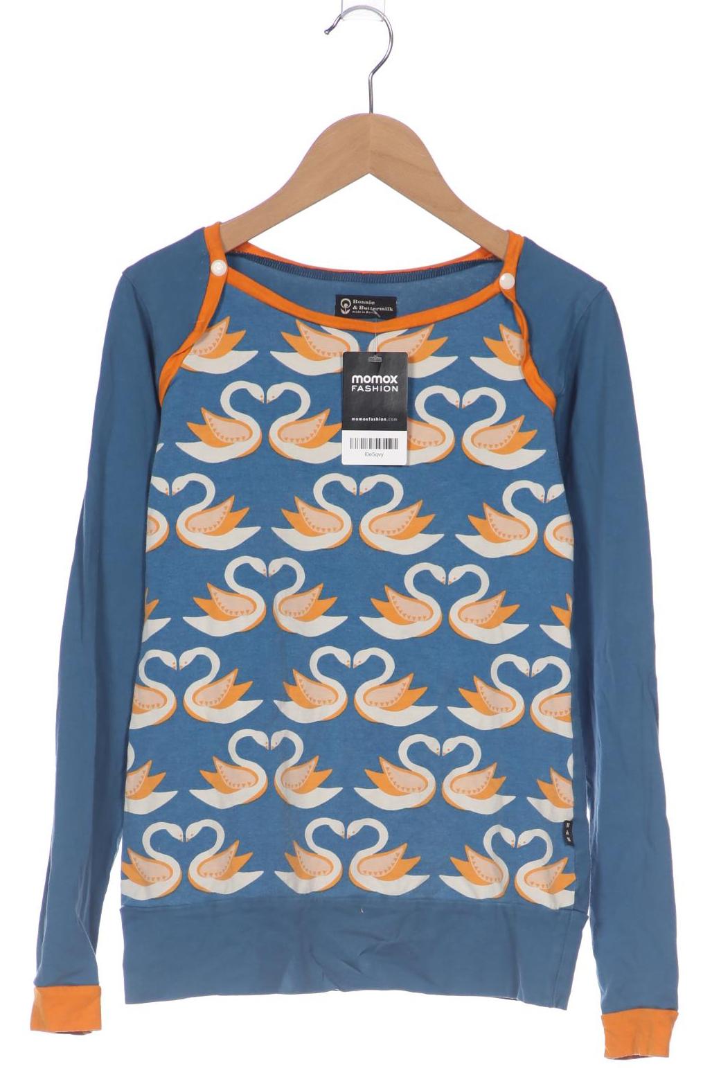 

Bonnie & Buttermilk Damen Langarmshirt, blau, Gr. 34