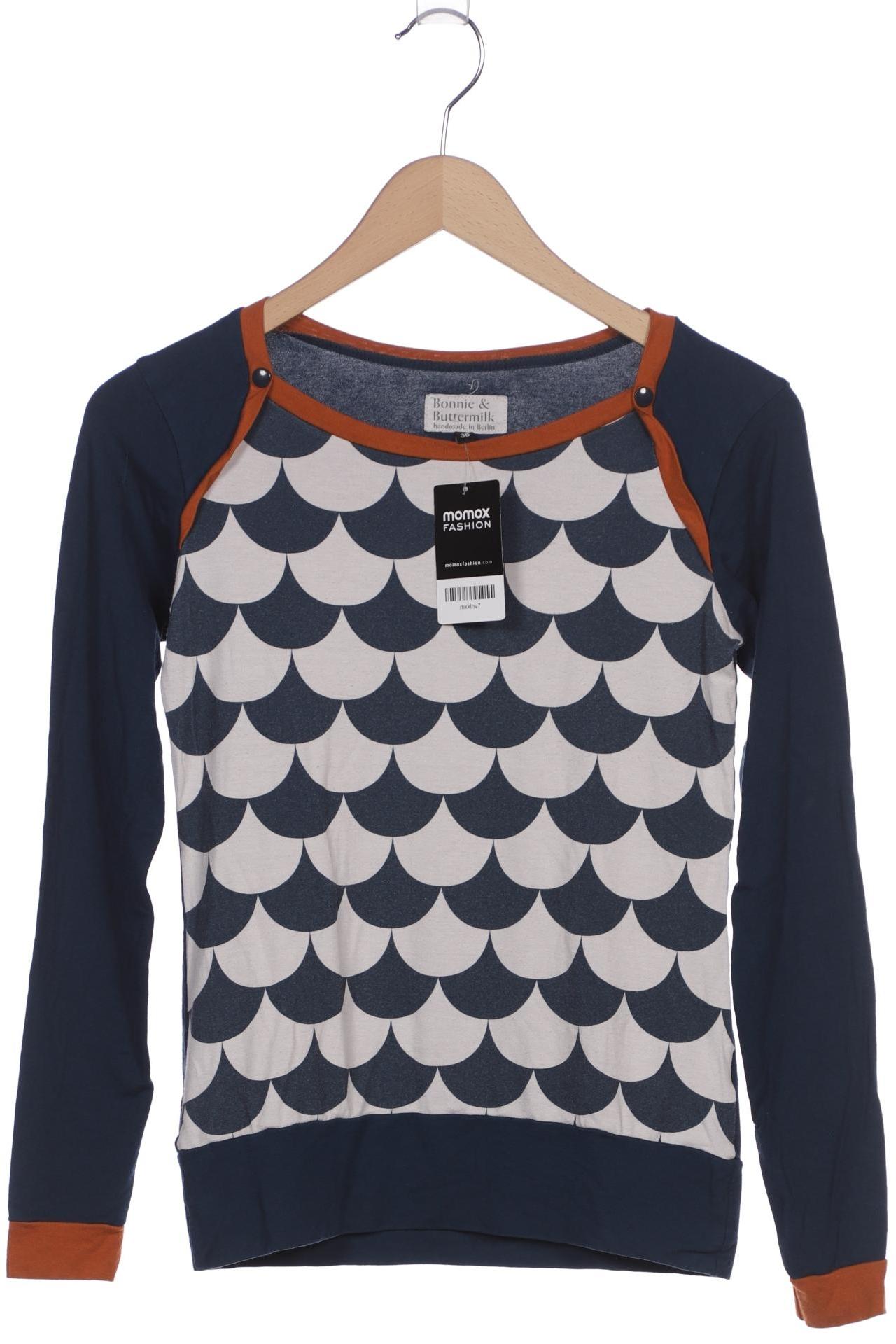 

Bonnie & Buttermilk Damen Langarmshirt, marineblau, Gr. 36