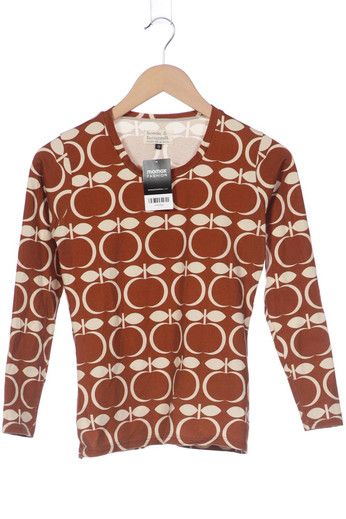 

Bonnie & Buttermilk Damen Langarmshirt, braun, Gr. 36