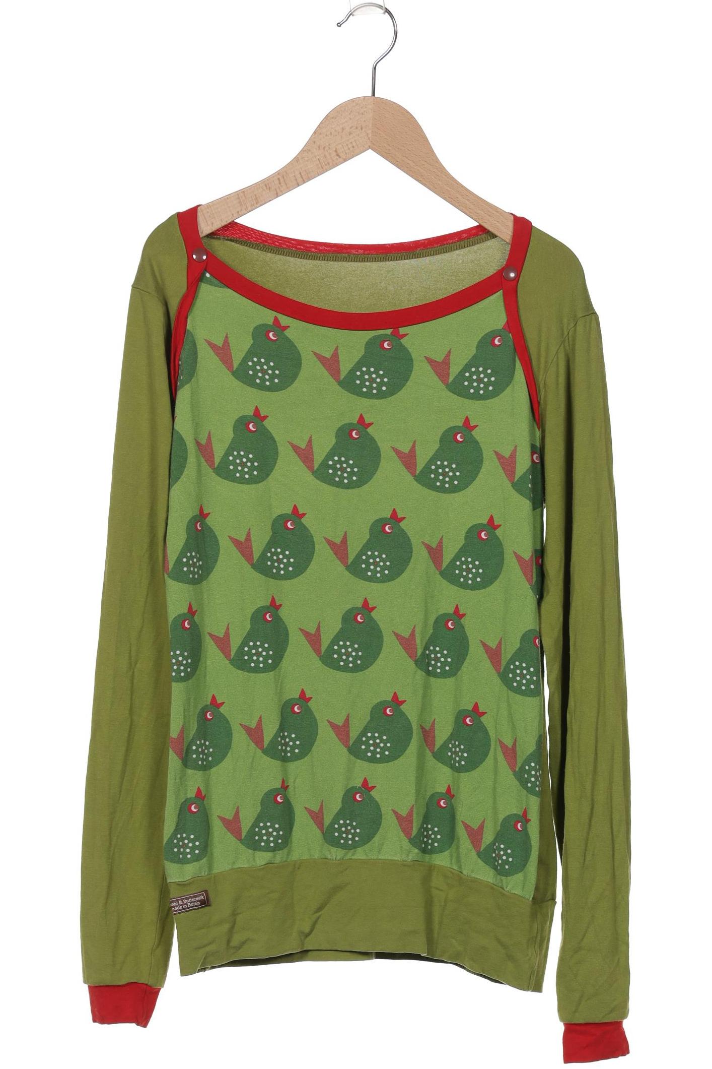 

Bonnie & Buttermilk Damen Langarmshirt, grün, Gr. 36