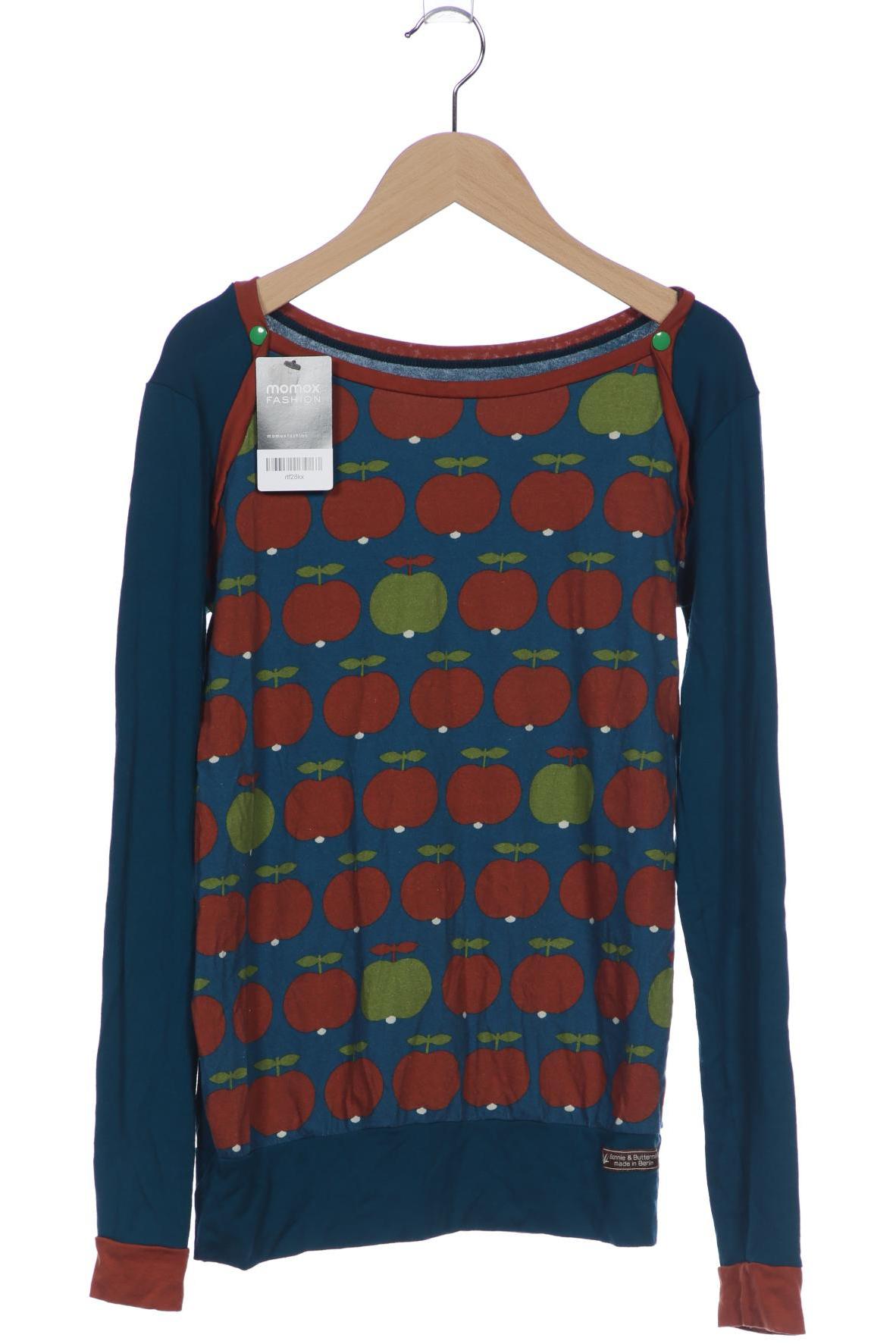 

Bonnie & Buttermilk Damen Langarmshirt, türkis, Gr. 36