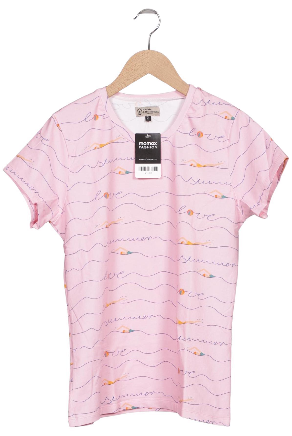 

Bonnie & Buttermilk Damen T-Shirt, pink, Gr. 42