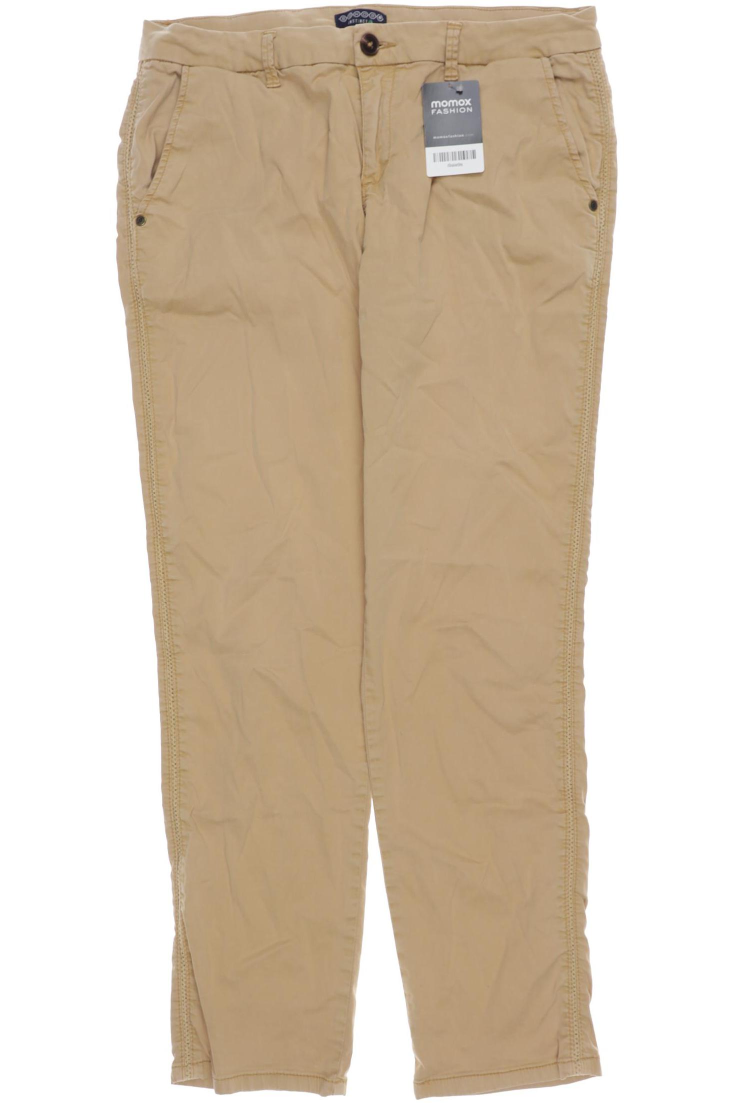 

bonobo Damen Stoffhose, beige, Gr. 42