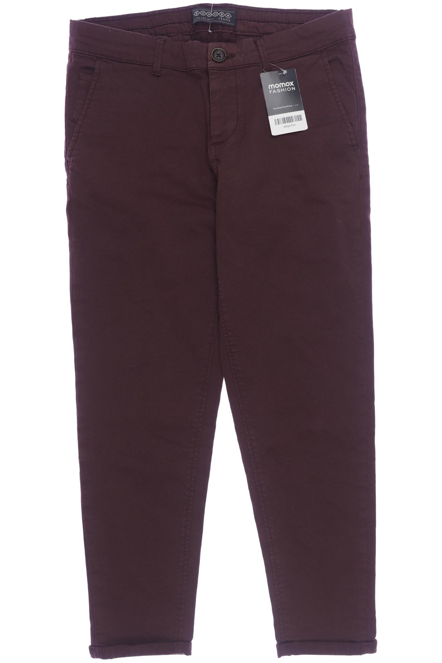 

bonobo Damen Stoffhose, bordeaux, Gr. 36