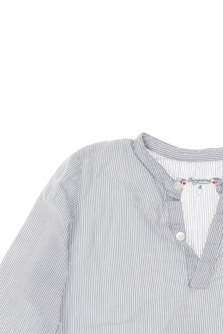 Thumbnail - Bonpoint Jungen Hemd, grün, Gr. 104