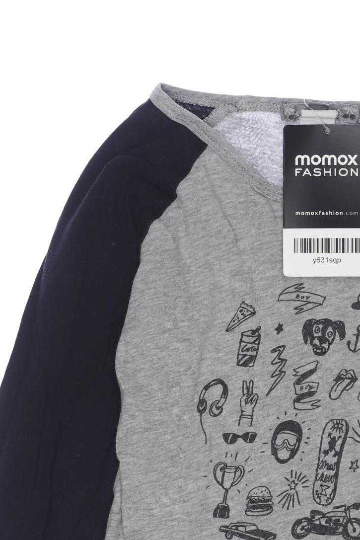 Thumbnail - Bonpoint Jungen Langarmshirt, grau, Gr. 116