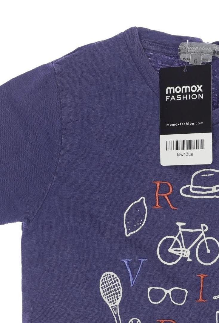 Thumbnail - Bonpoint Jungen T-Shirt, marineblau, Gr. 116