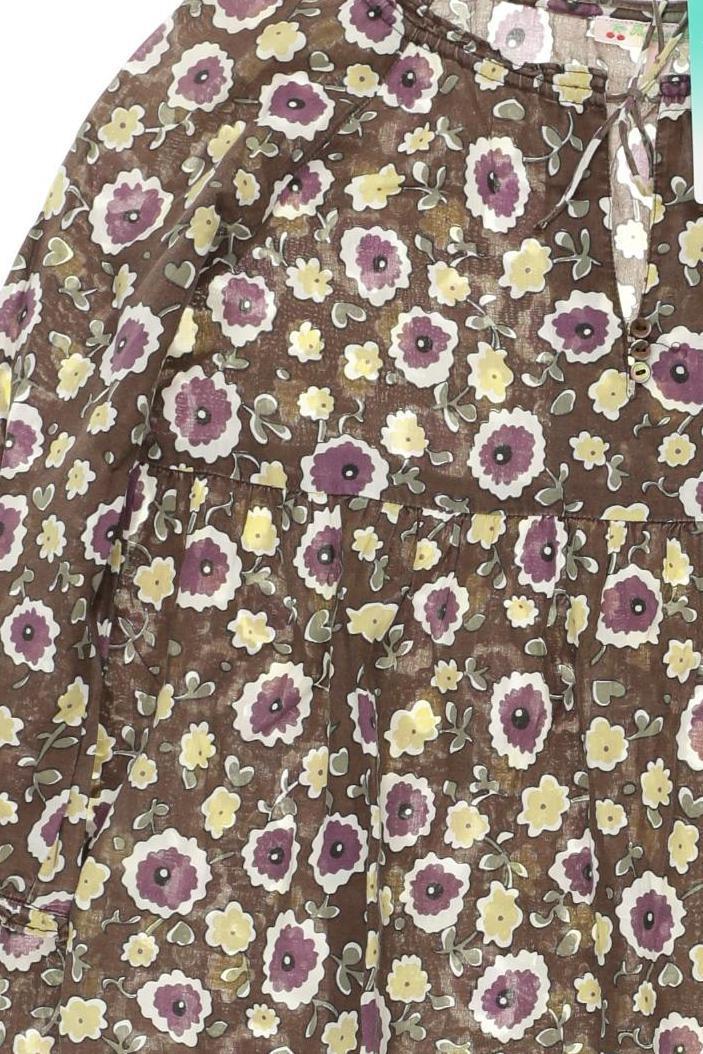 Thumbnail - Bonpoint Mädchen Kleid, braun, Gr. 128