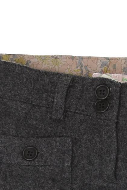 Thumbnail - Bonpoint Mädchen Shorts, grau, Gr. 104