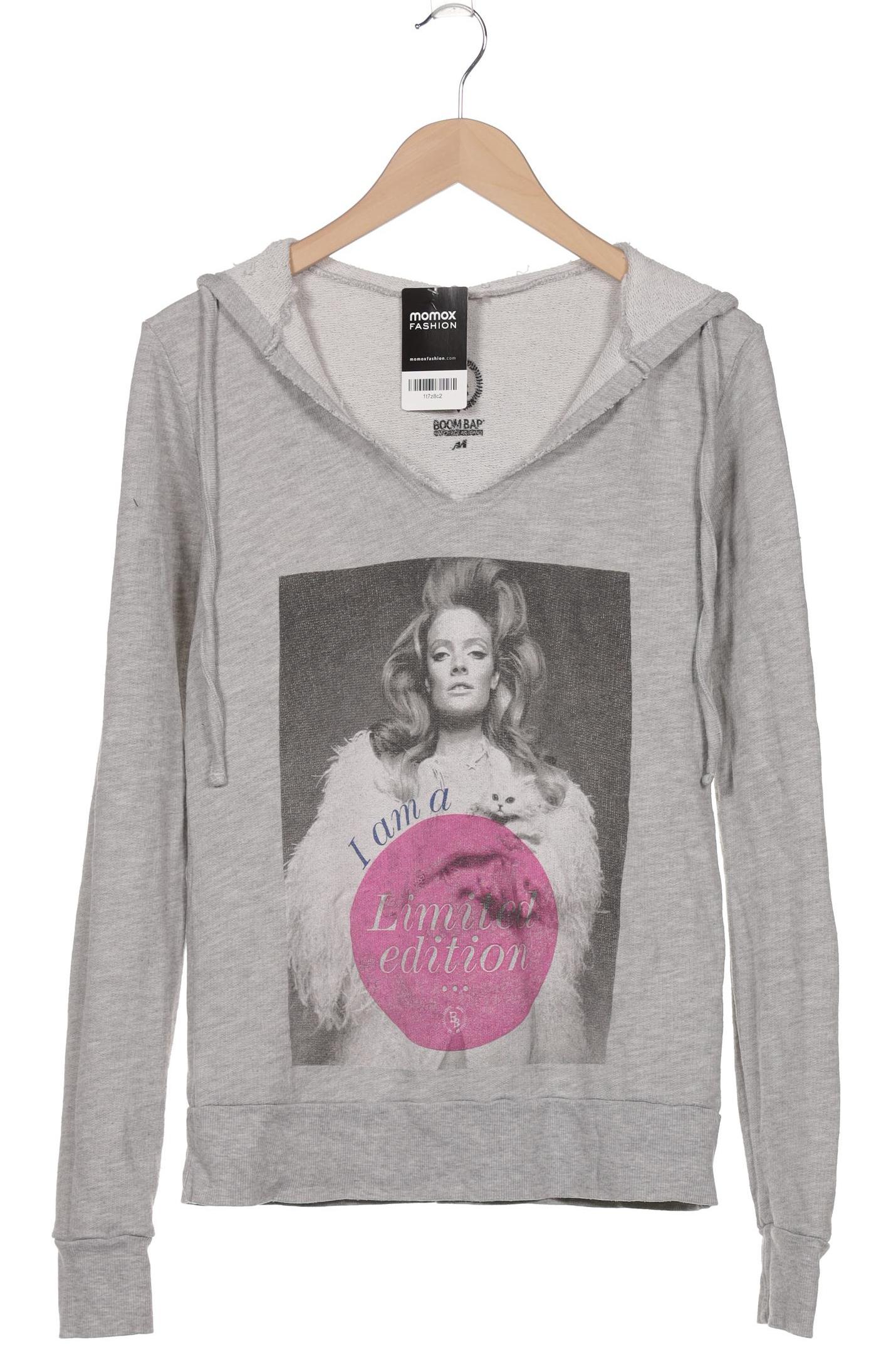 

Boom Bap Damen Kapuzenpullover, grau, Gr. 38
