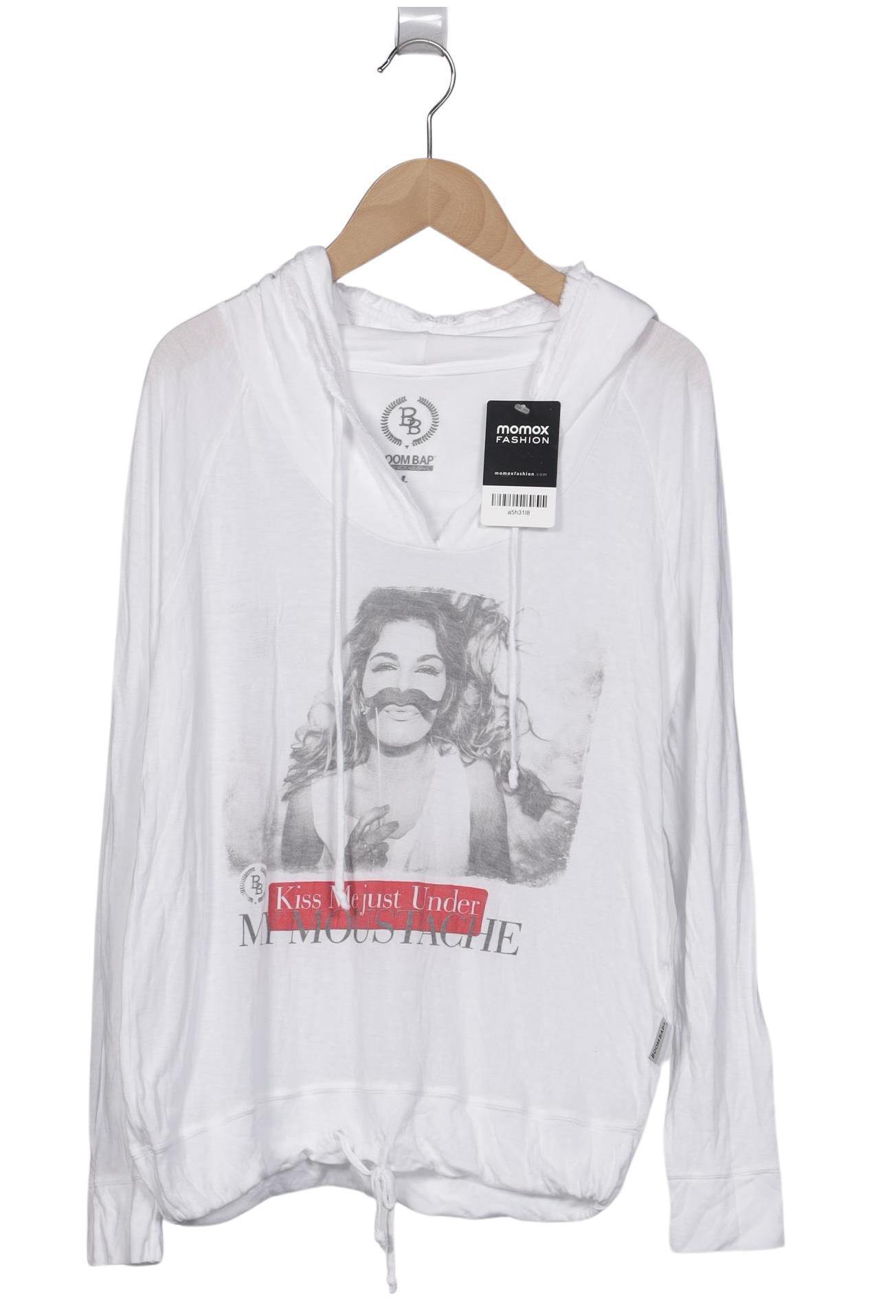 

Boom Bap Damen Kapuzenpullover, weiß, Gr. 42