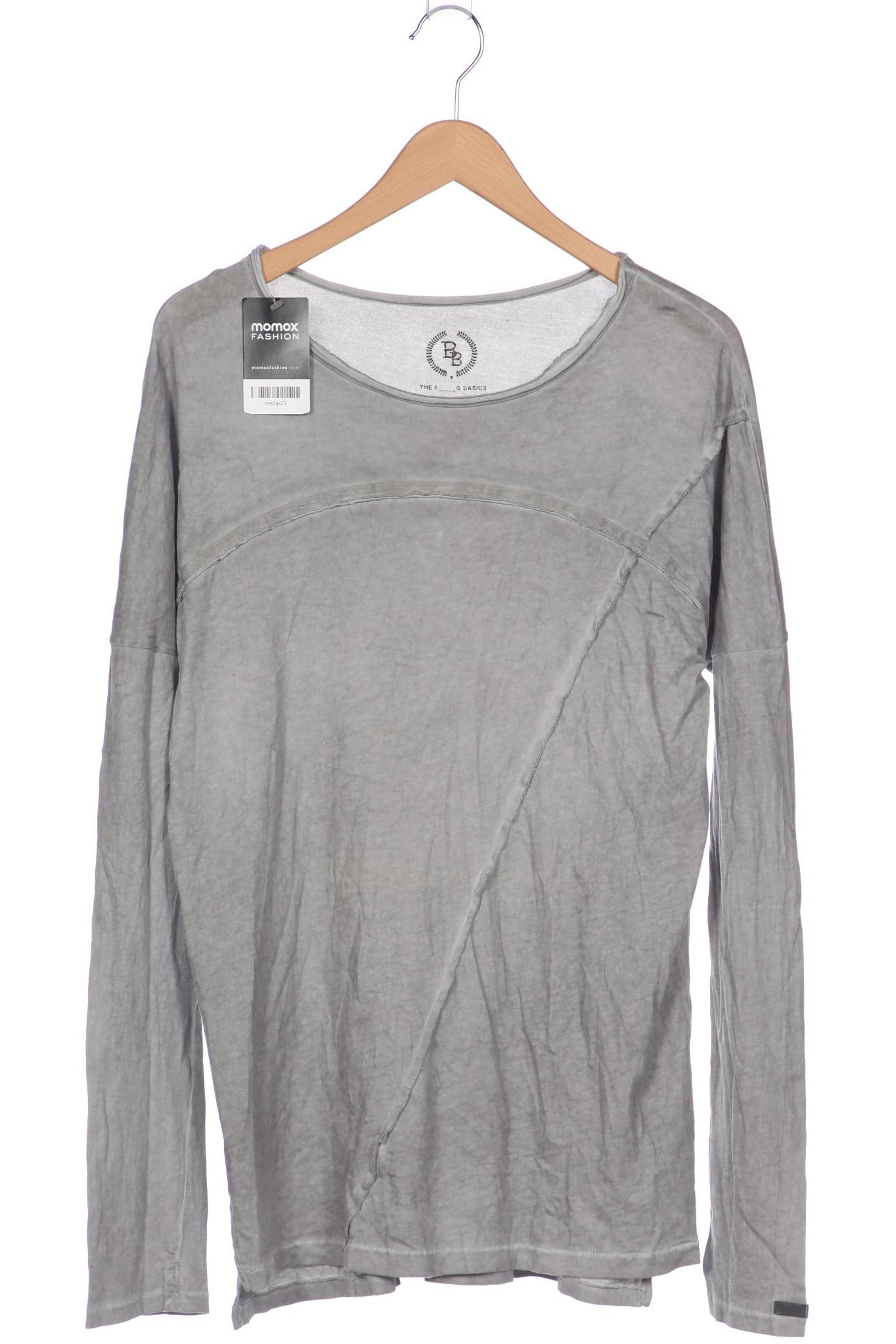 

Boom Bap Herren Langarmshirt, grau, Gr. 52