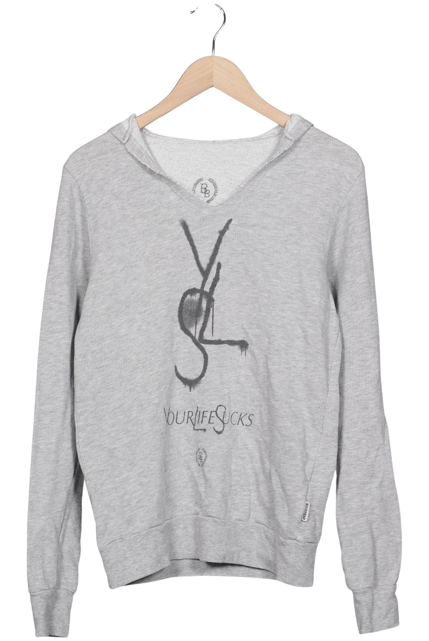 

Boom Bap Herren Kapuzenpullover, grau, Gr. 46