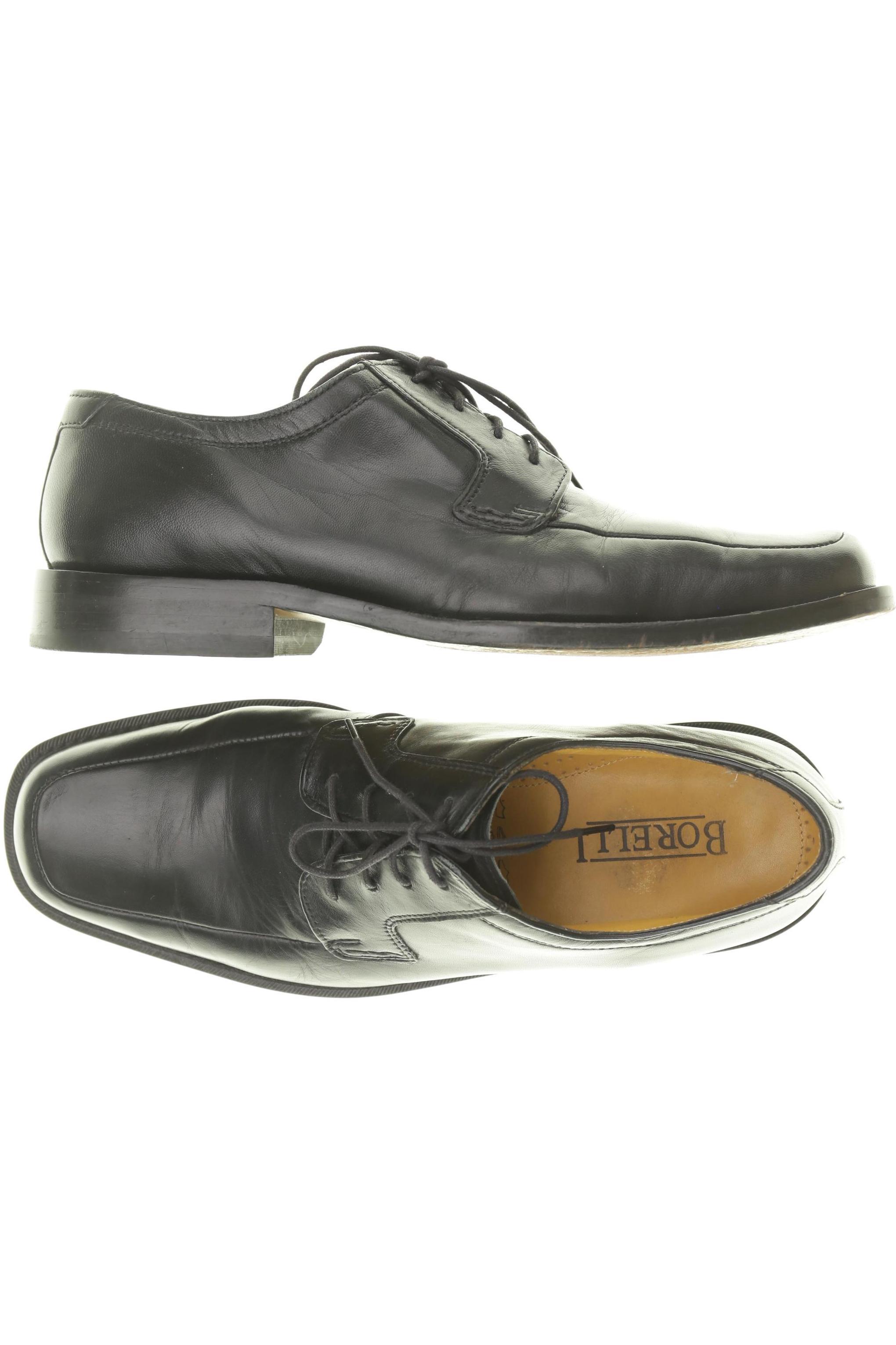

Borelli Herren Halbschuh, schwarz, Gr. 44