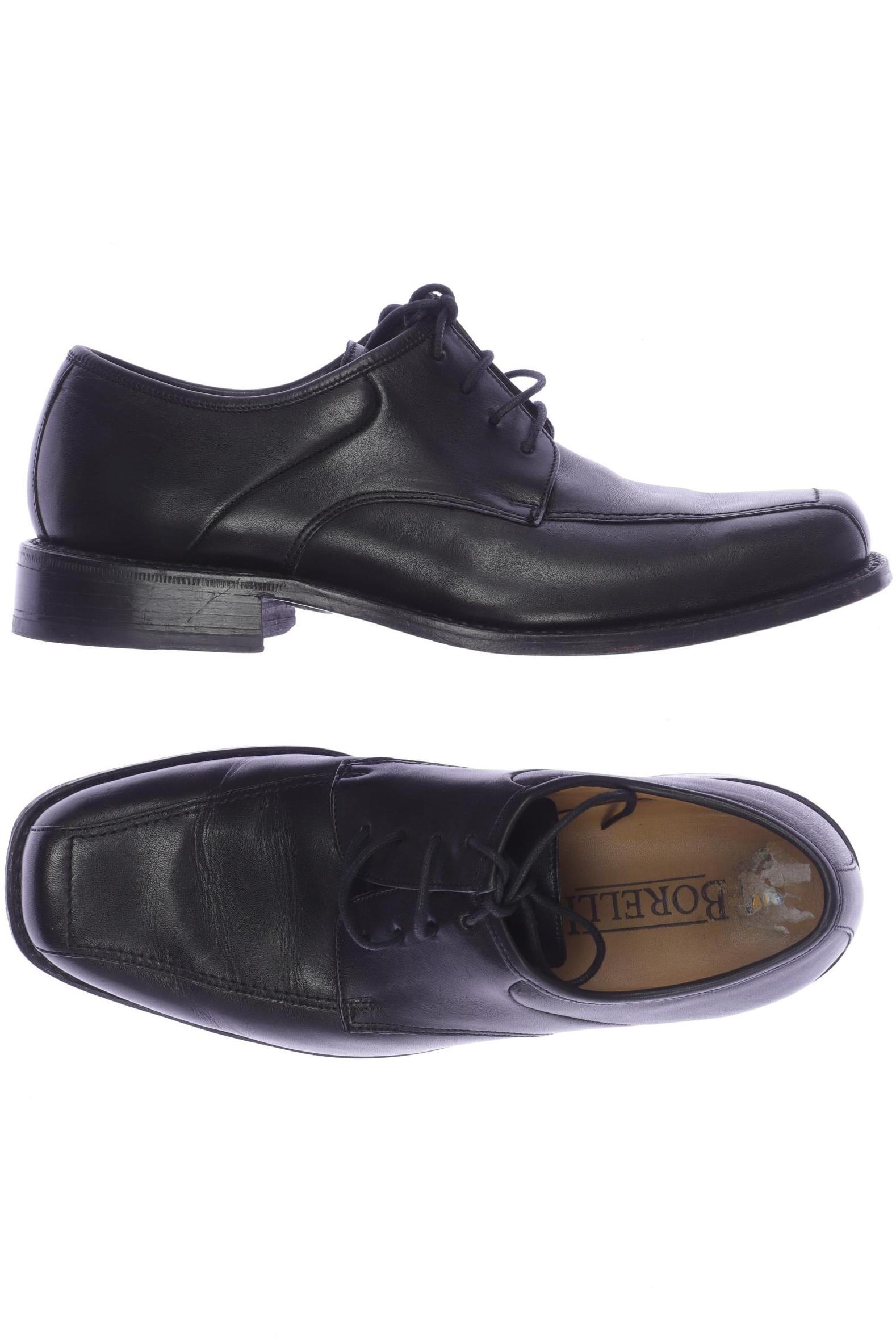 

Borelli Herren Halbschuh, schwarz, Gr. 41