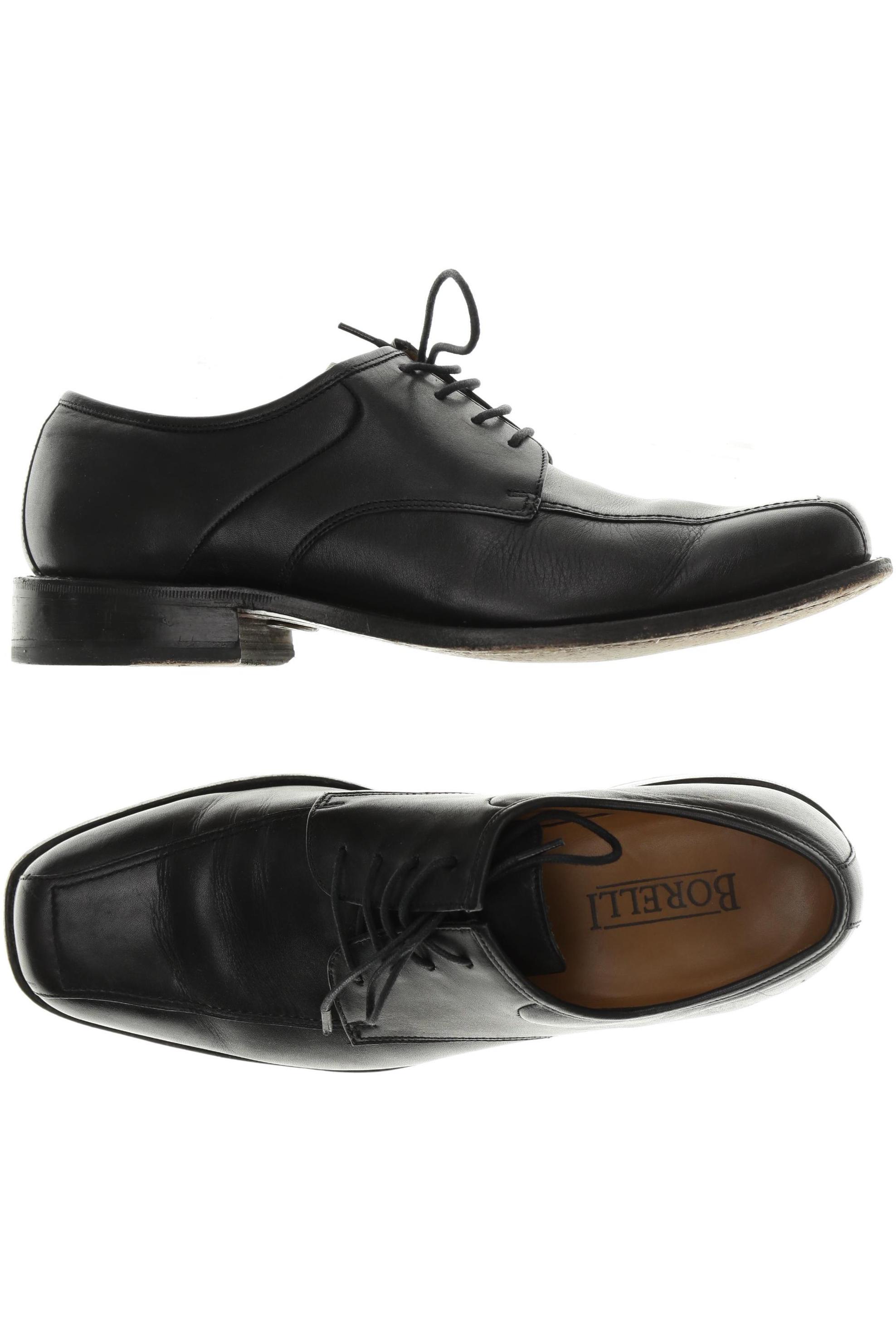 

Borelli Herren Halbschuh, schwarz, Gr. 44