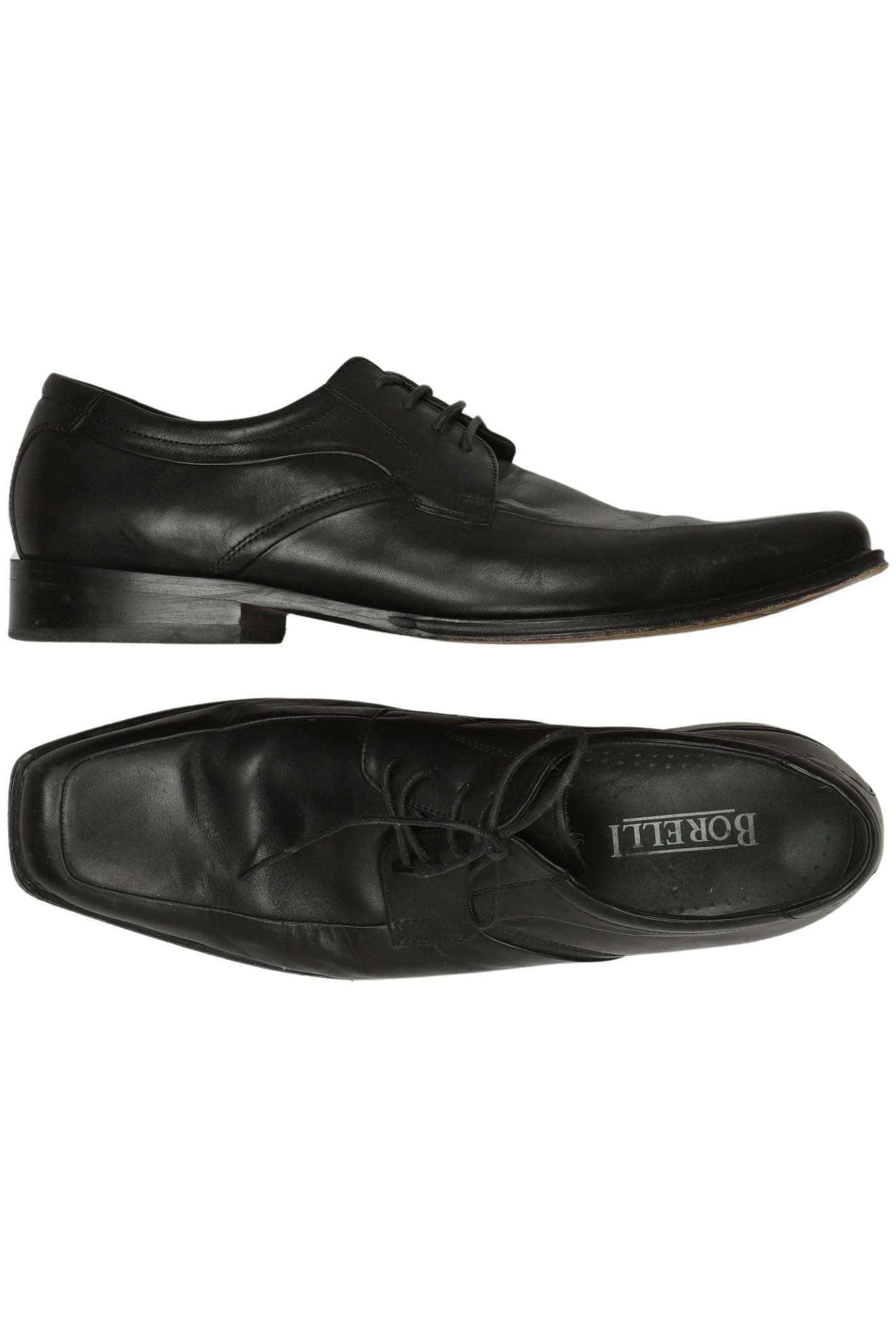 

Borelli Herren Halbschuh, schwarz, Gr. 46