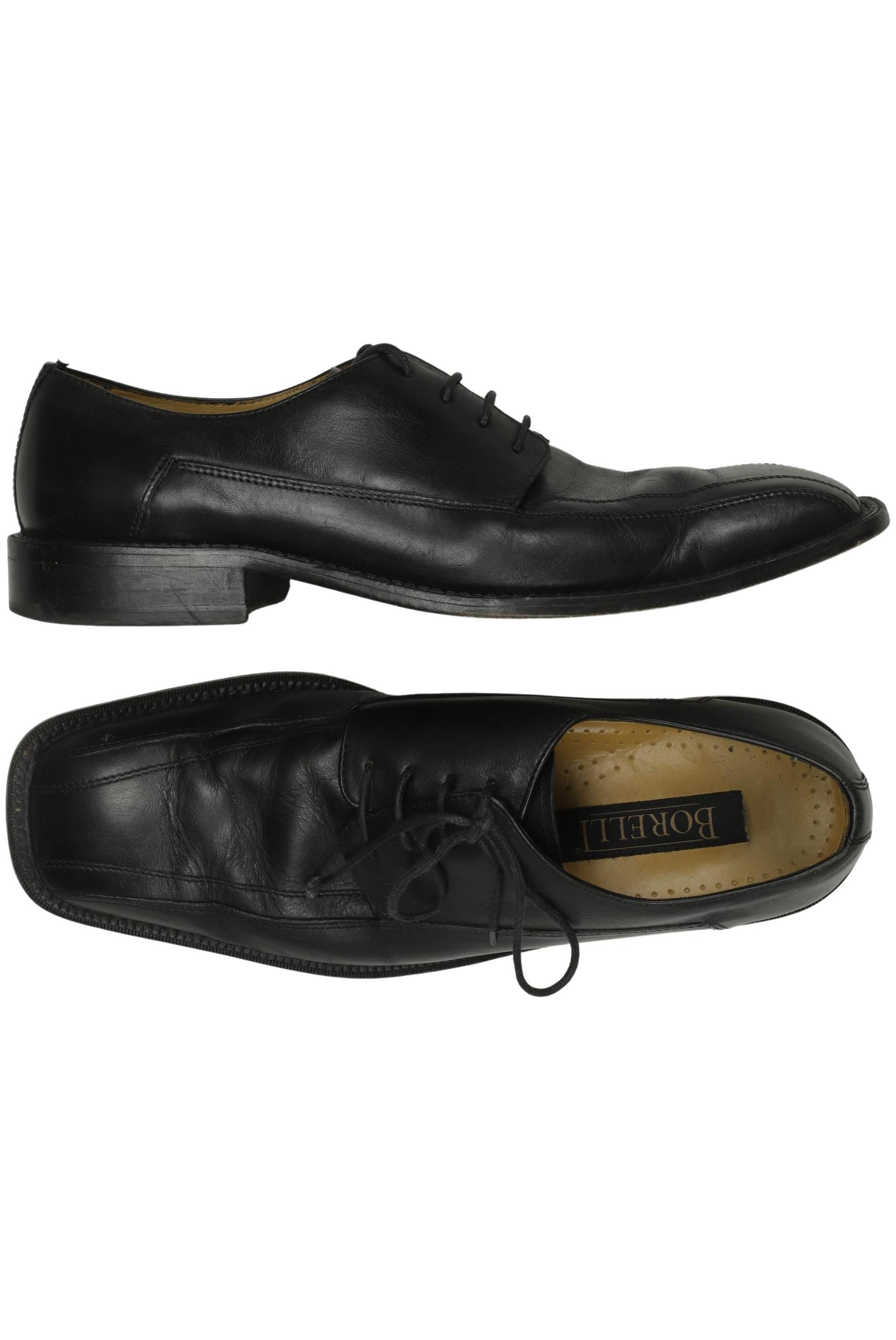 

Borelli Herren Halbschuh, schwarz, Gr. 45