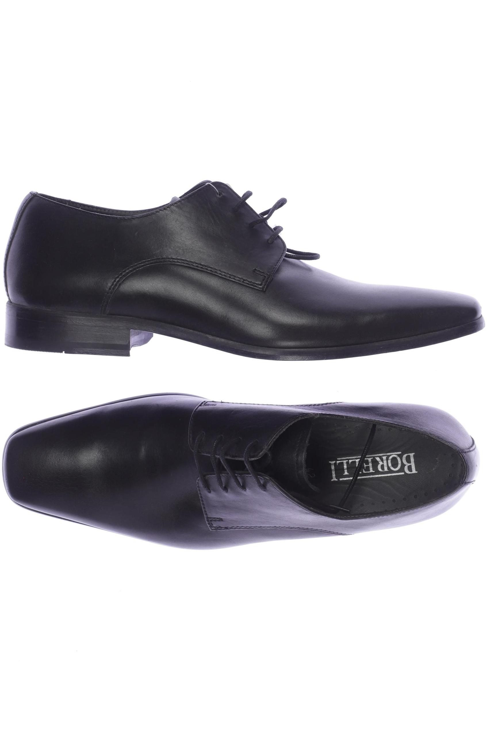 

Borelli Herren Halbschuh, schwarz, Gr. 42