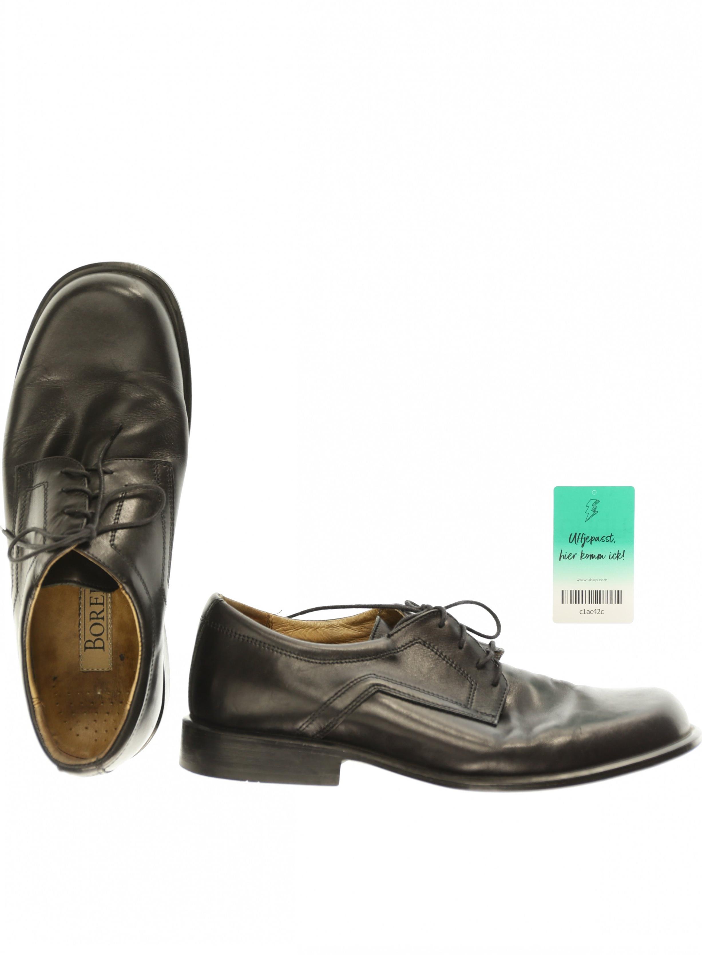 

Borelli Herren Halbschuh, schwarz, Gr. 43
