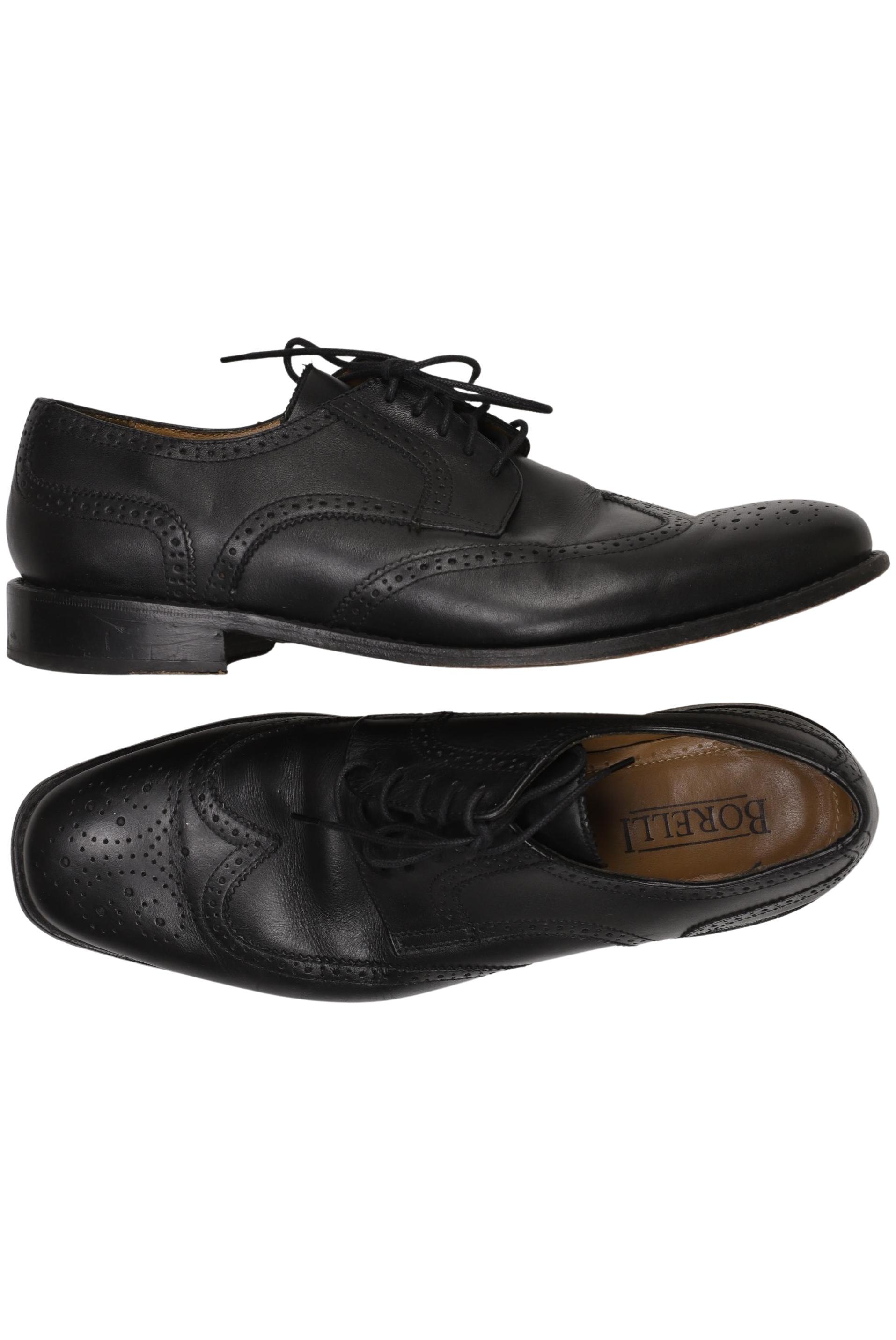 

Borelli Herren Halbschuh, schwarz, Gr. 44