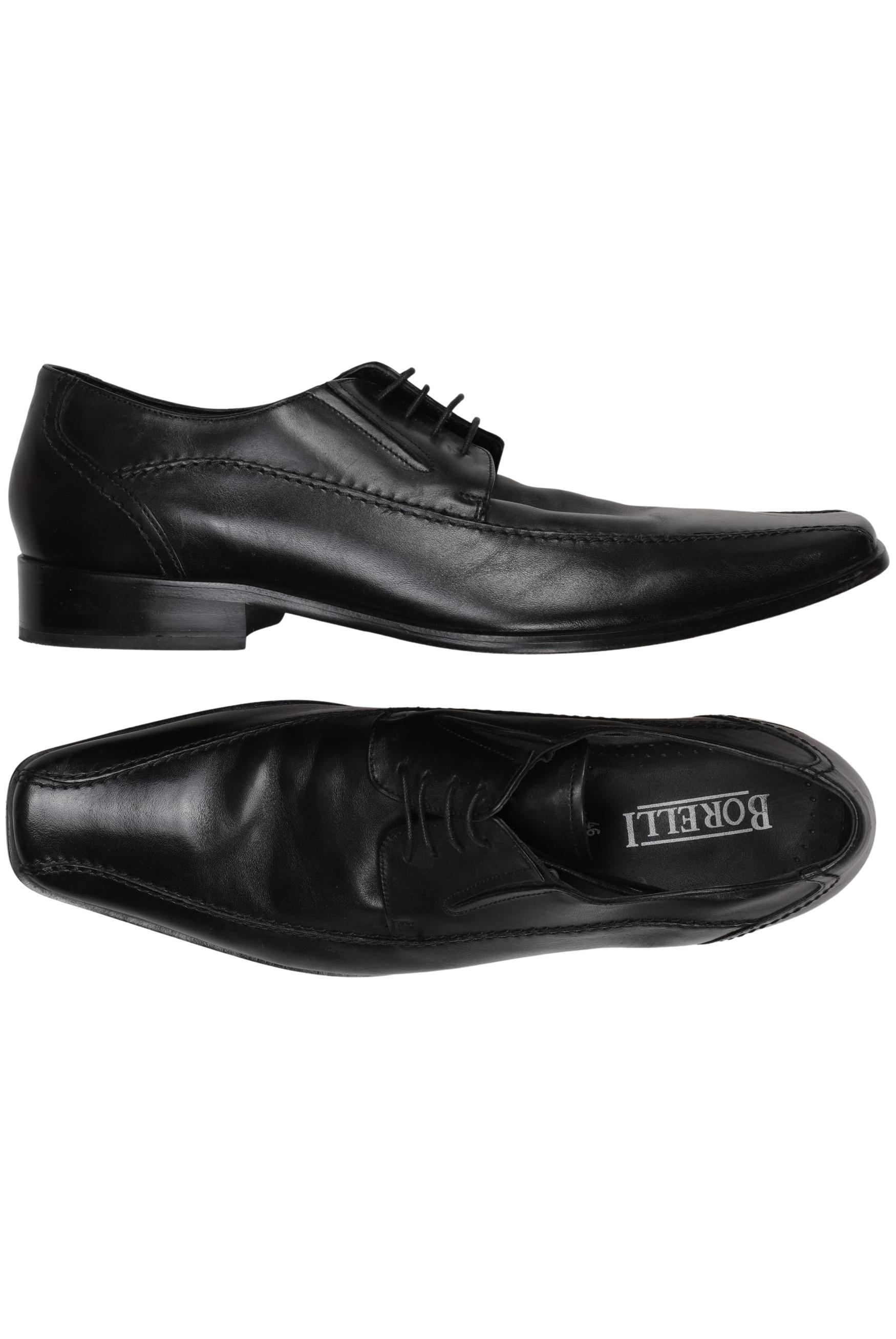 

Borelli Herren Halbschuh, schwarz, Gr. 46