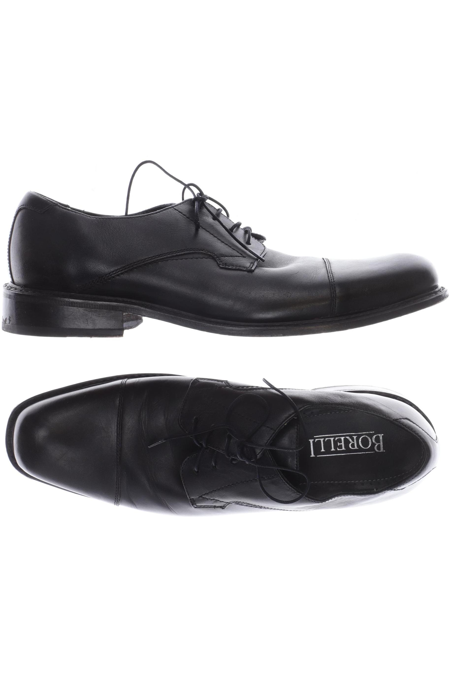 

Borelli Herren Halbschuh, schwarz, Gr. 42