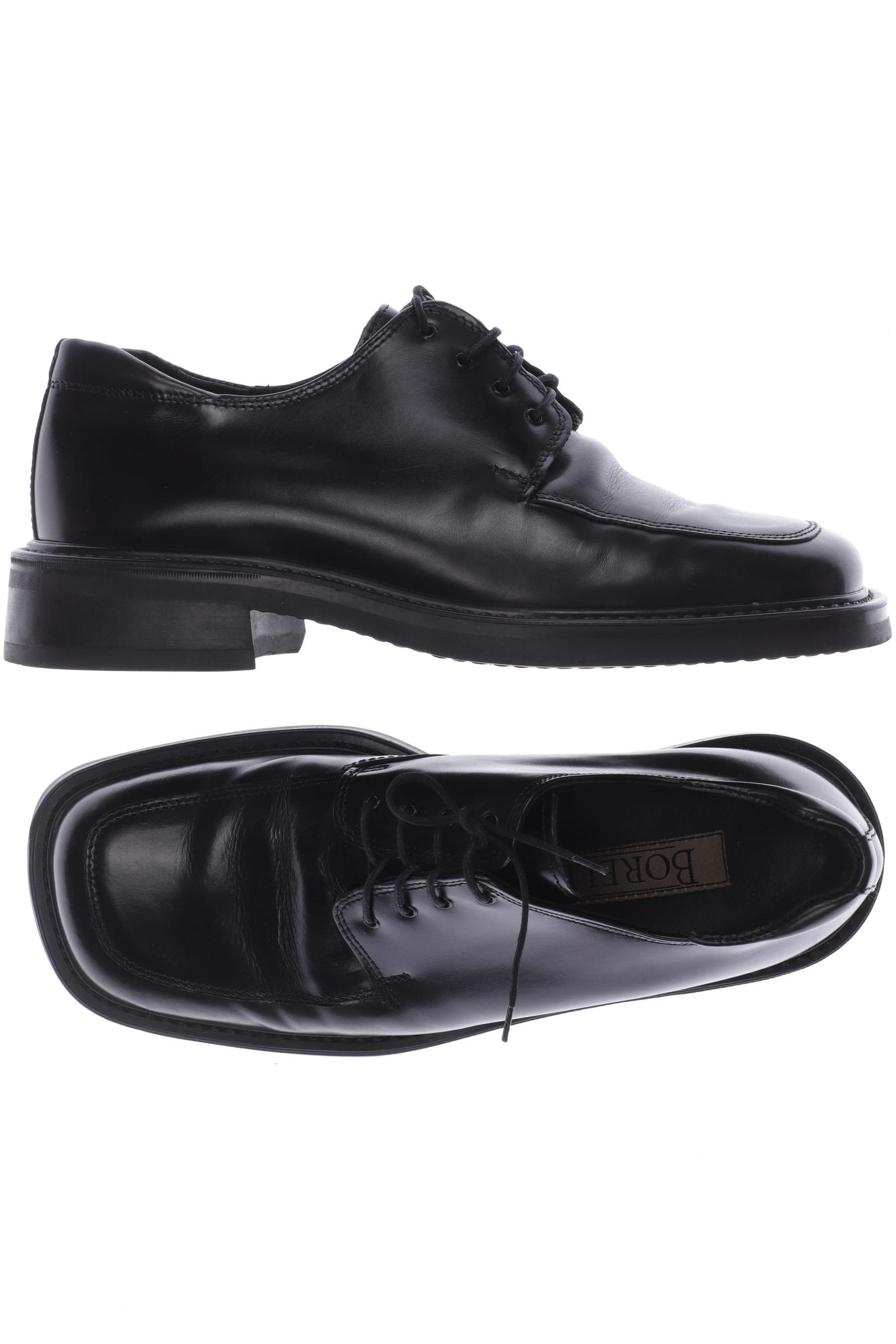 

Borelli Herren Halbschuh, schwarz