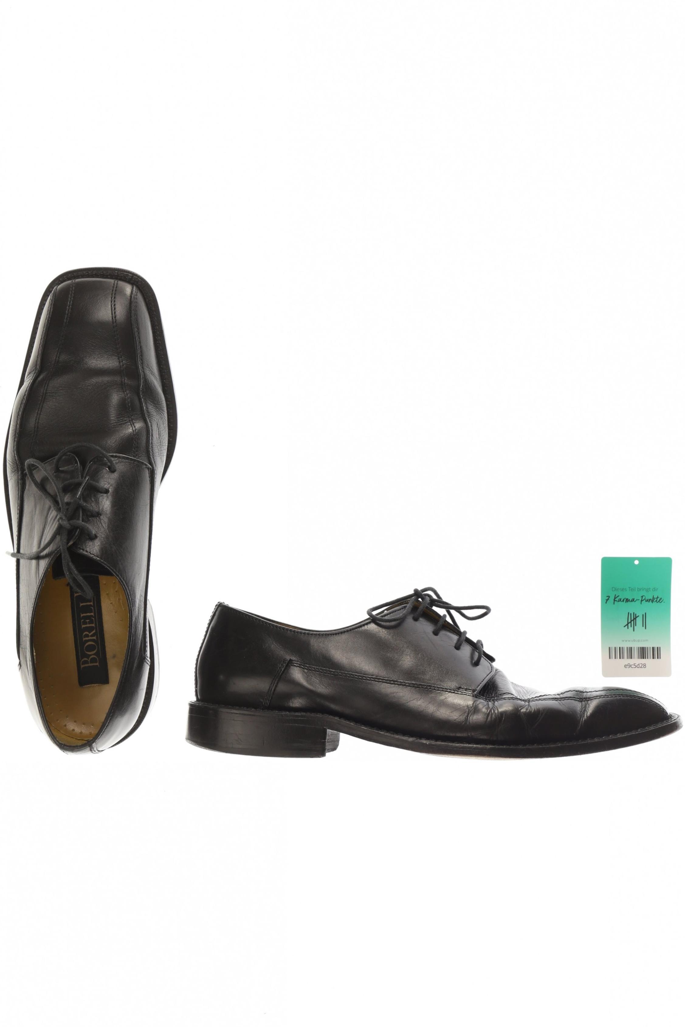 

Borelli Herren Halbschuh, schwarz, Gr. 45