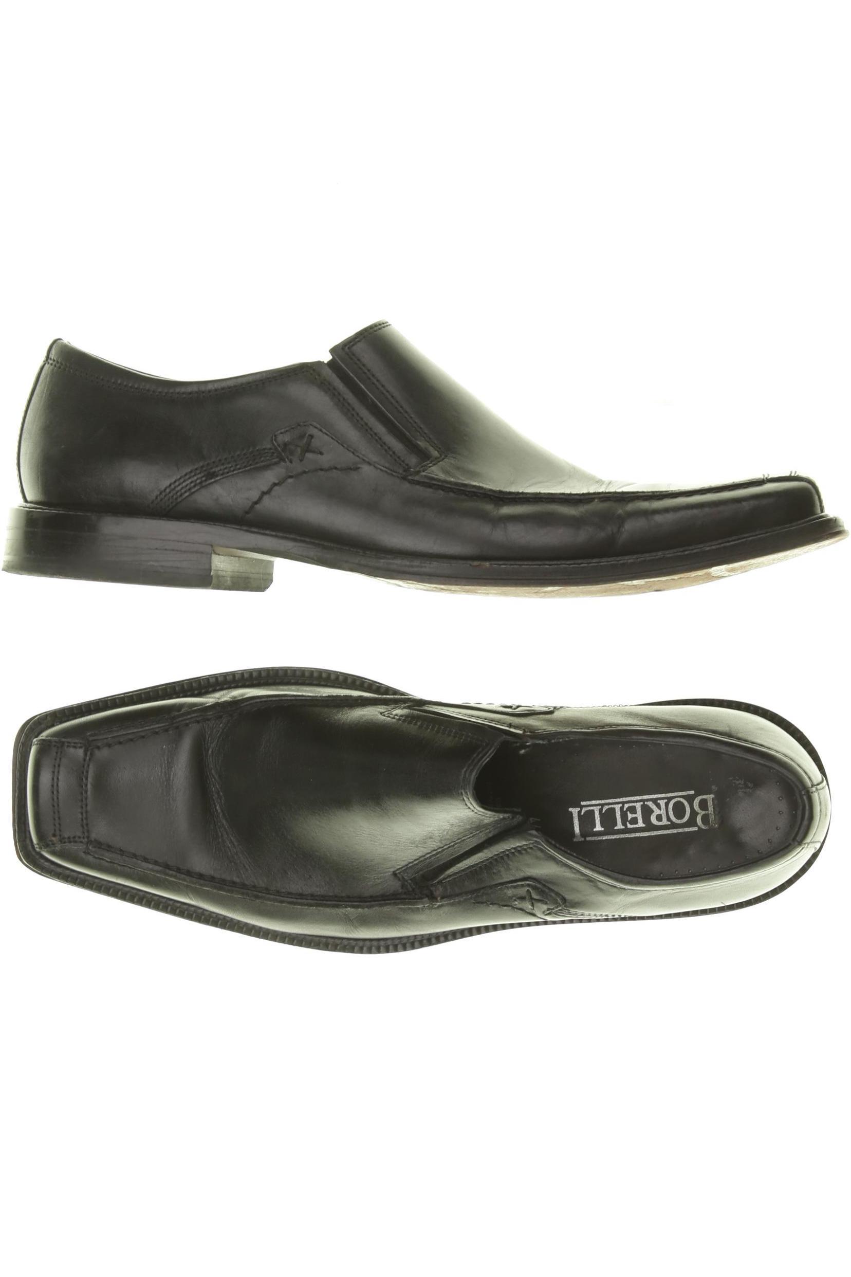 

Borelli Herren Halbschuh, schwarz, Gr. 44