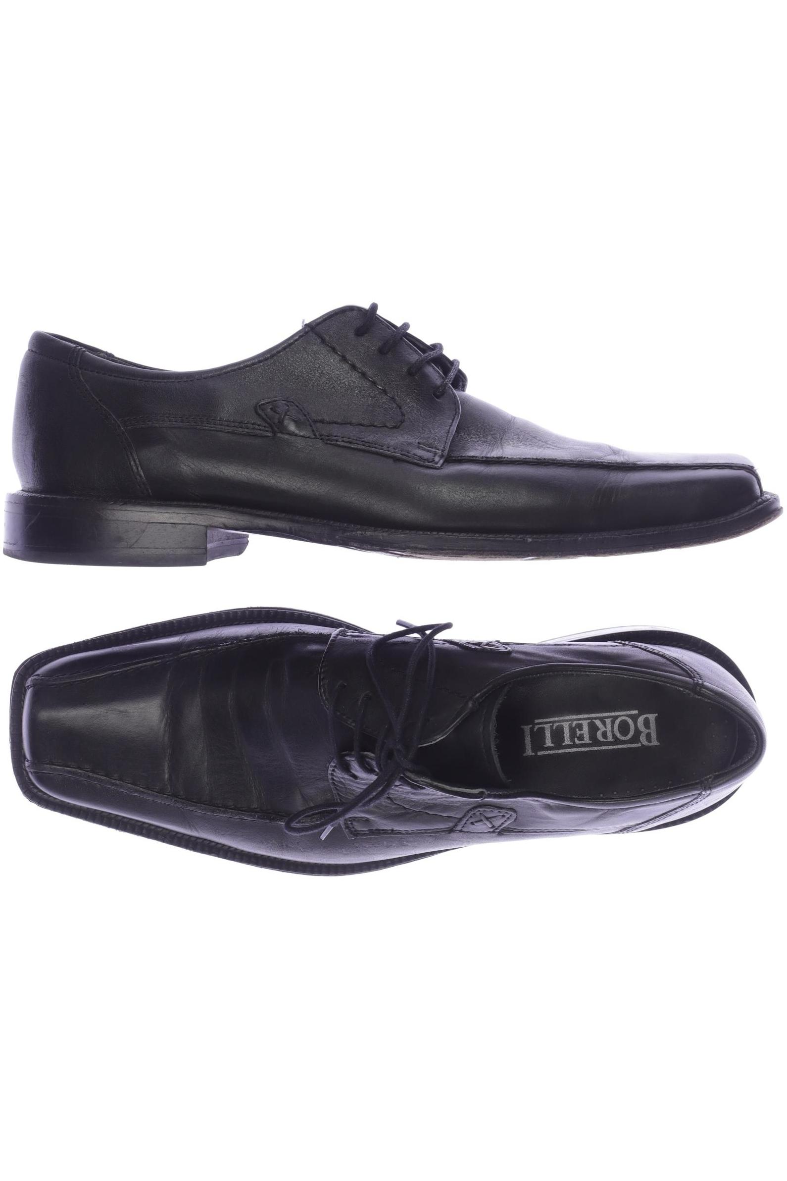 

Borelli Herren Halbschuh, schwarz