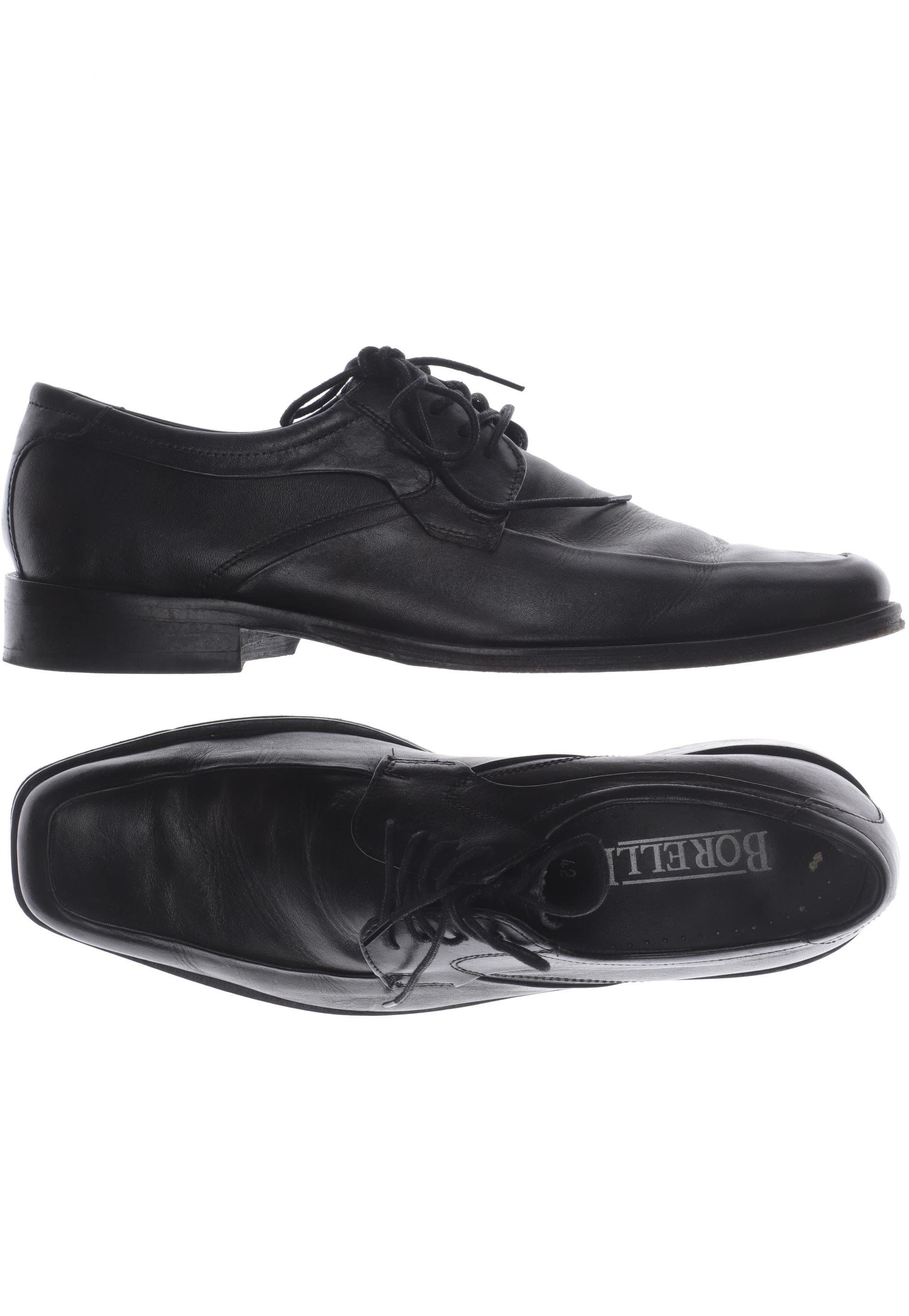 

Borelli Herren Halbschuh, schwarz, Gr. 42