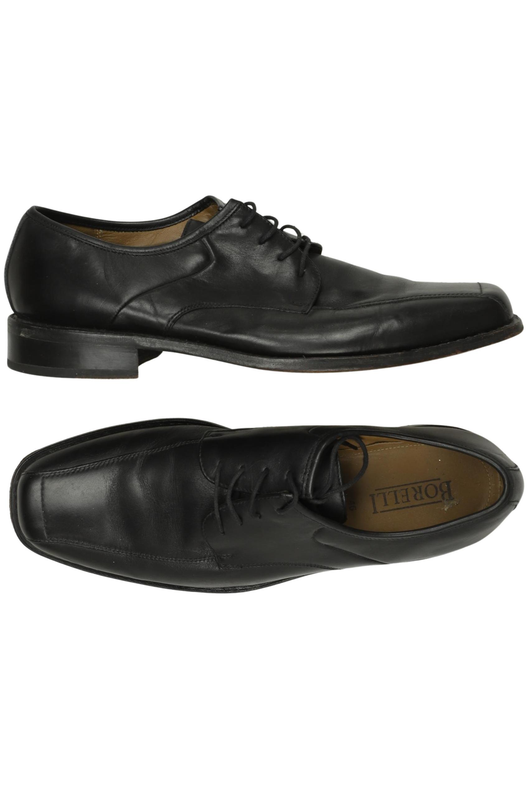 

Borelli Herren Halbschuh, schwarz, Gr. 46