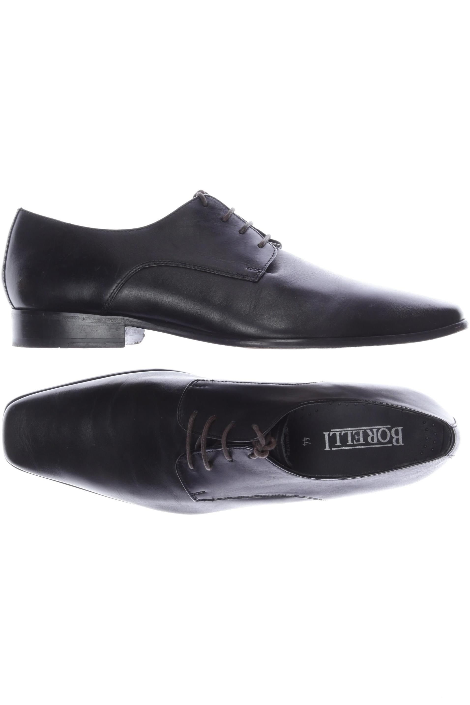 

Borelli Herren Halbschuh, schwarz, Gr. 44