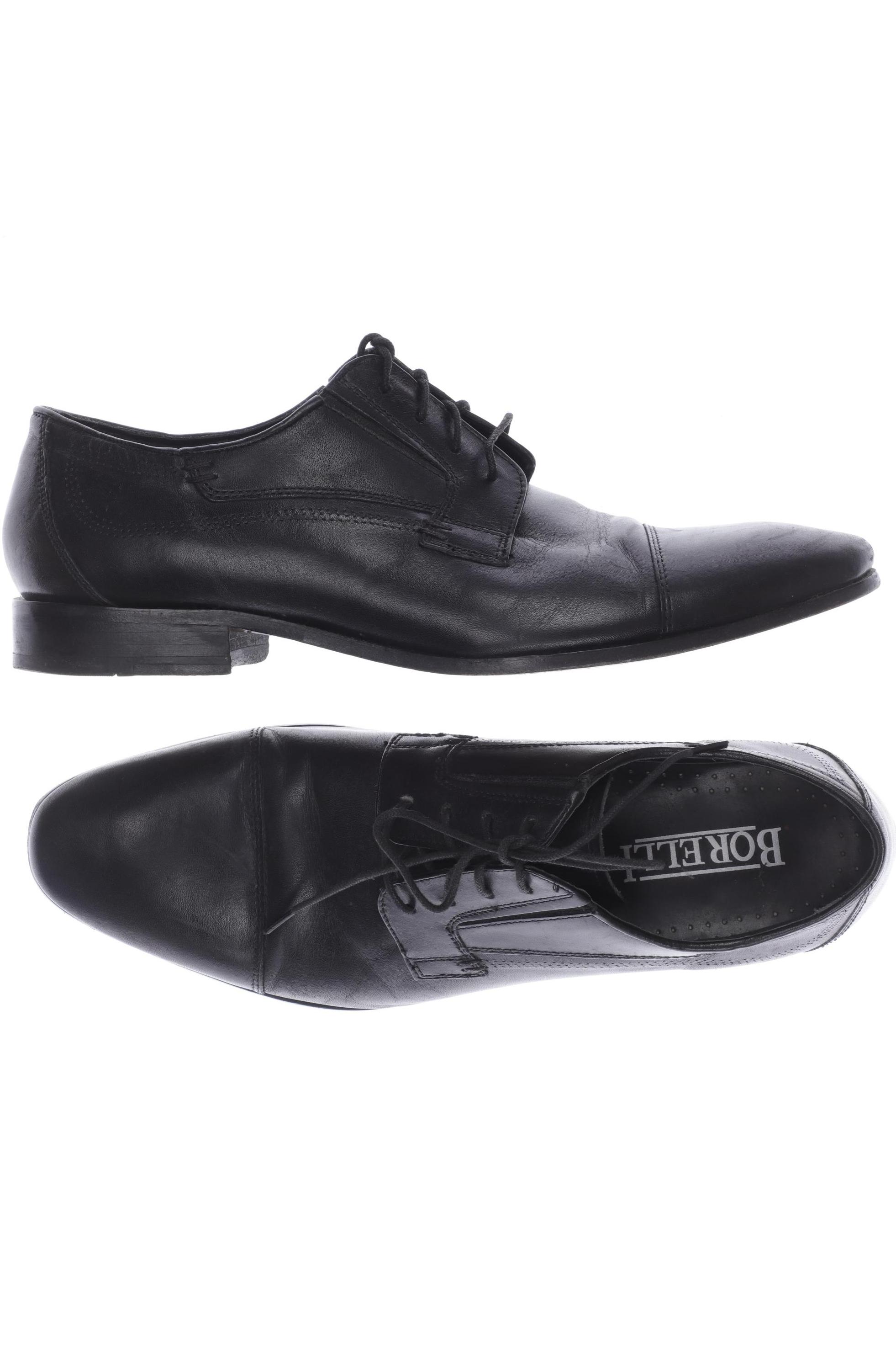 

Borelli Herren Halbschuh, schwarz, Gr. 42