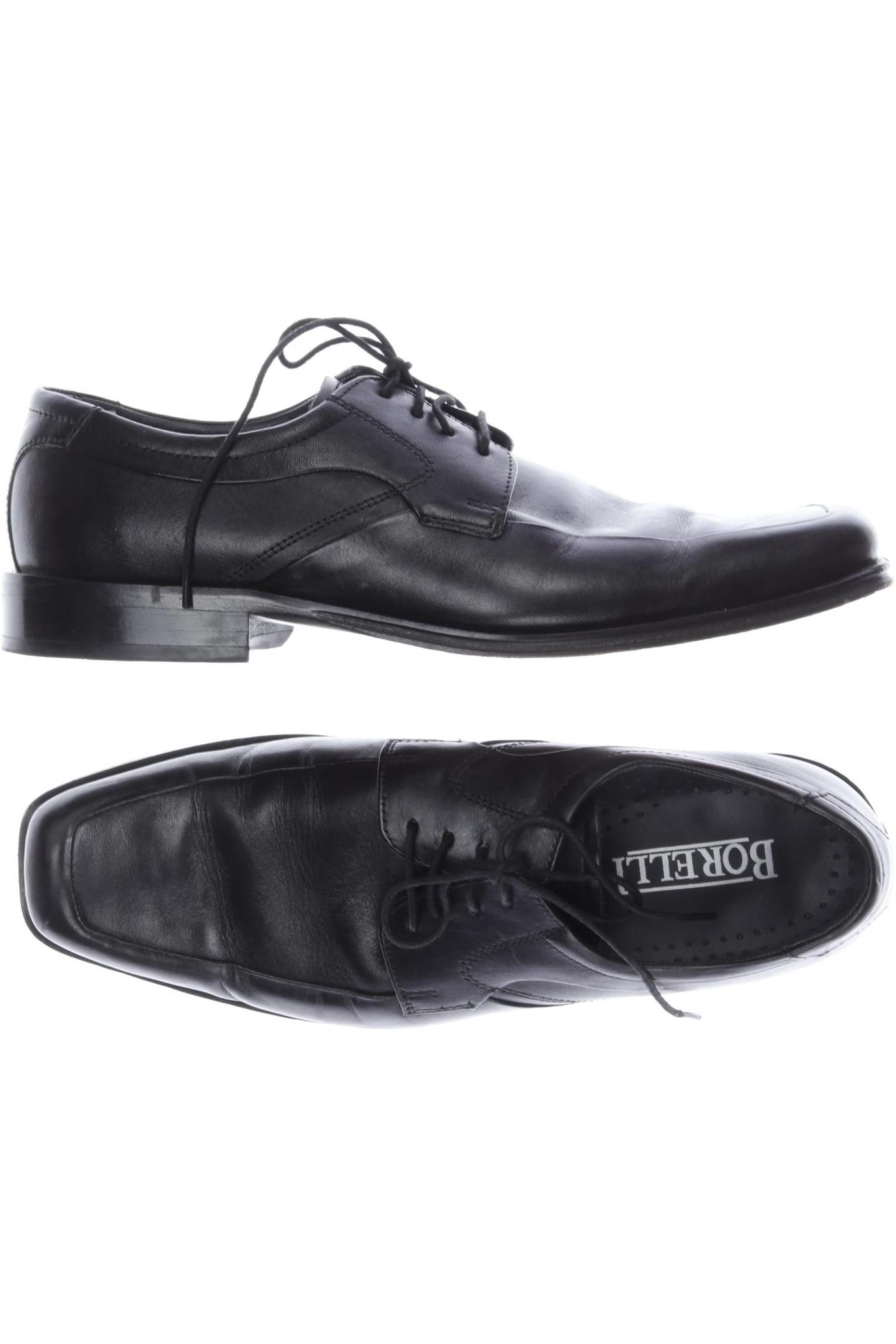 

Borelli Herren Halbschuh, schwarz, Gr. 42