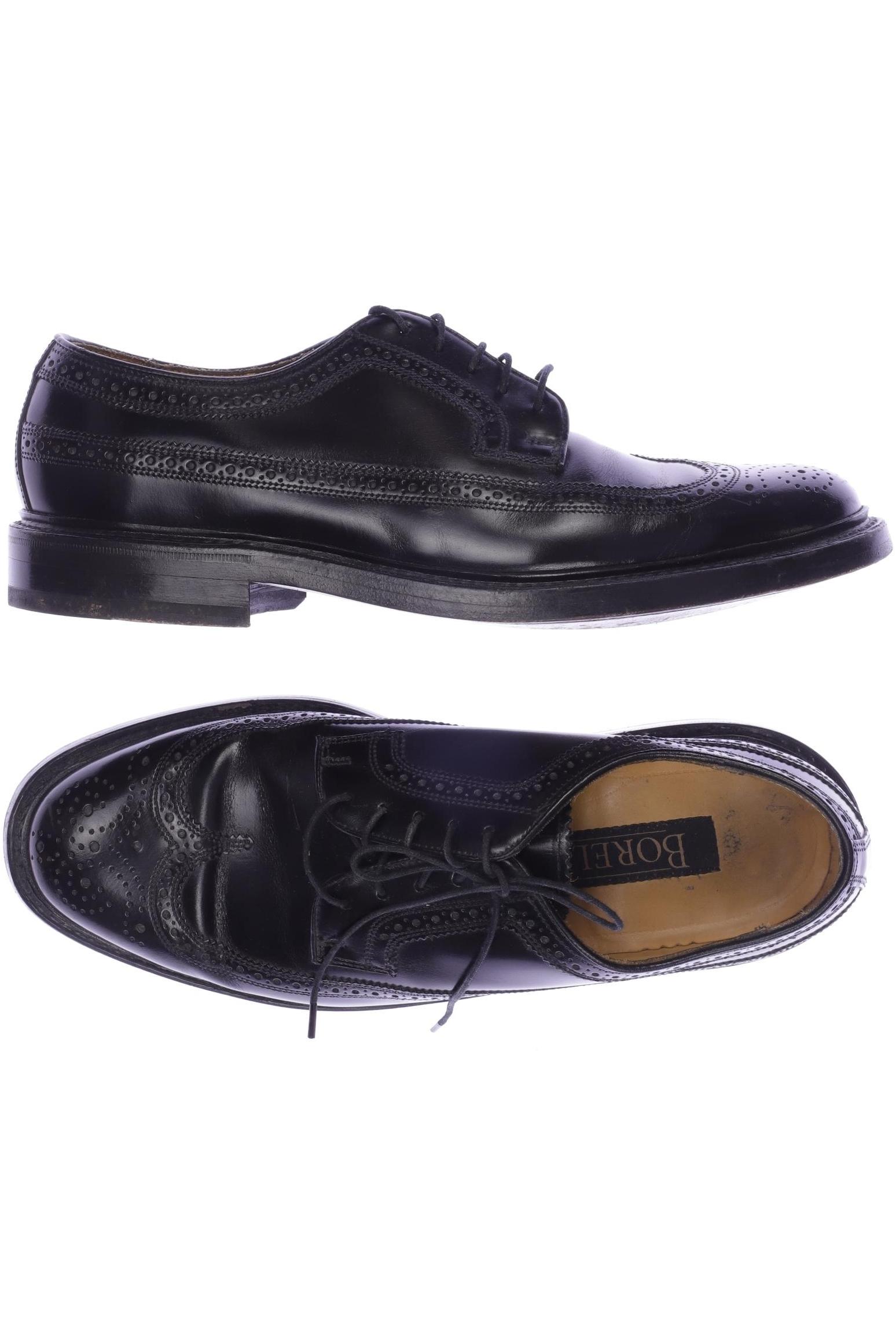 

Borelli Herren Halbschuh, schwarz, Gr. 40