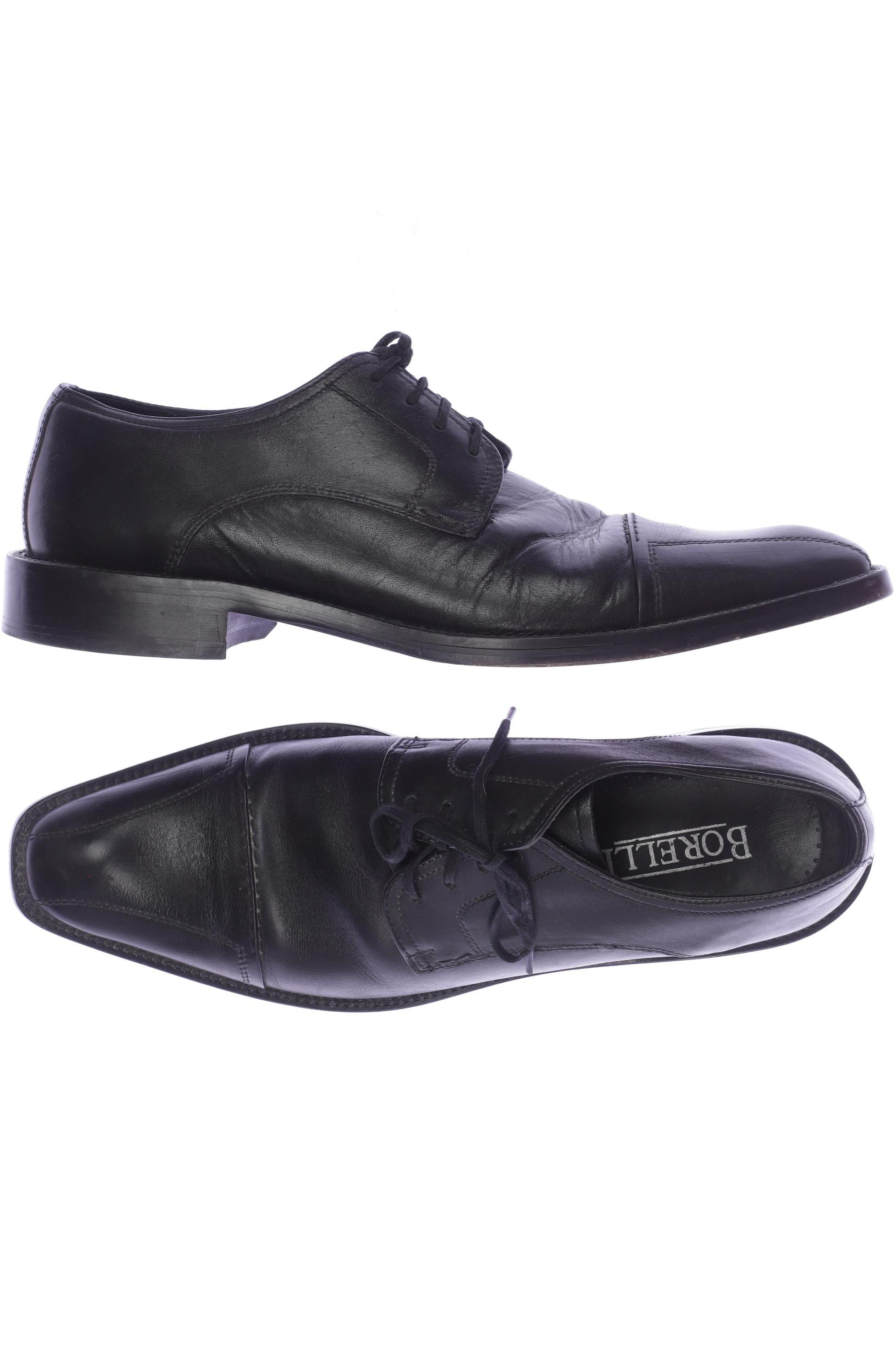 

Borelli Herren Halbschuh, schwarz, Gr. 43